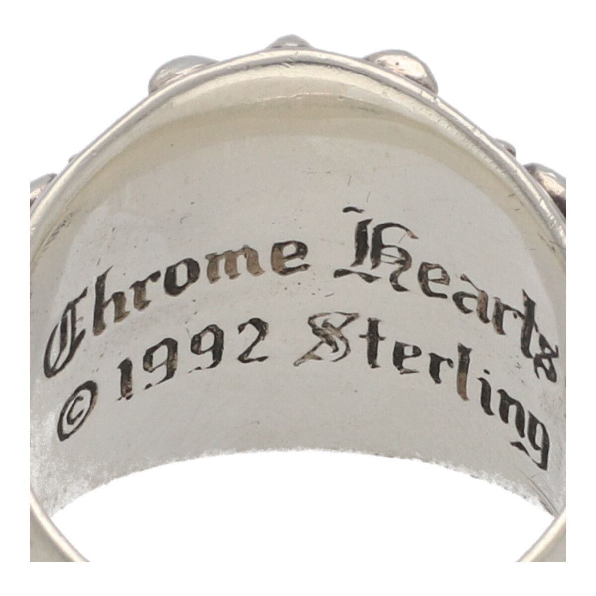 CHROME HEARTS Keeper Ring SV925 Silver