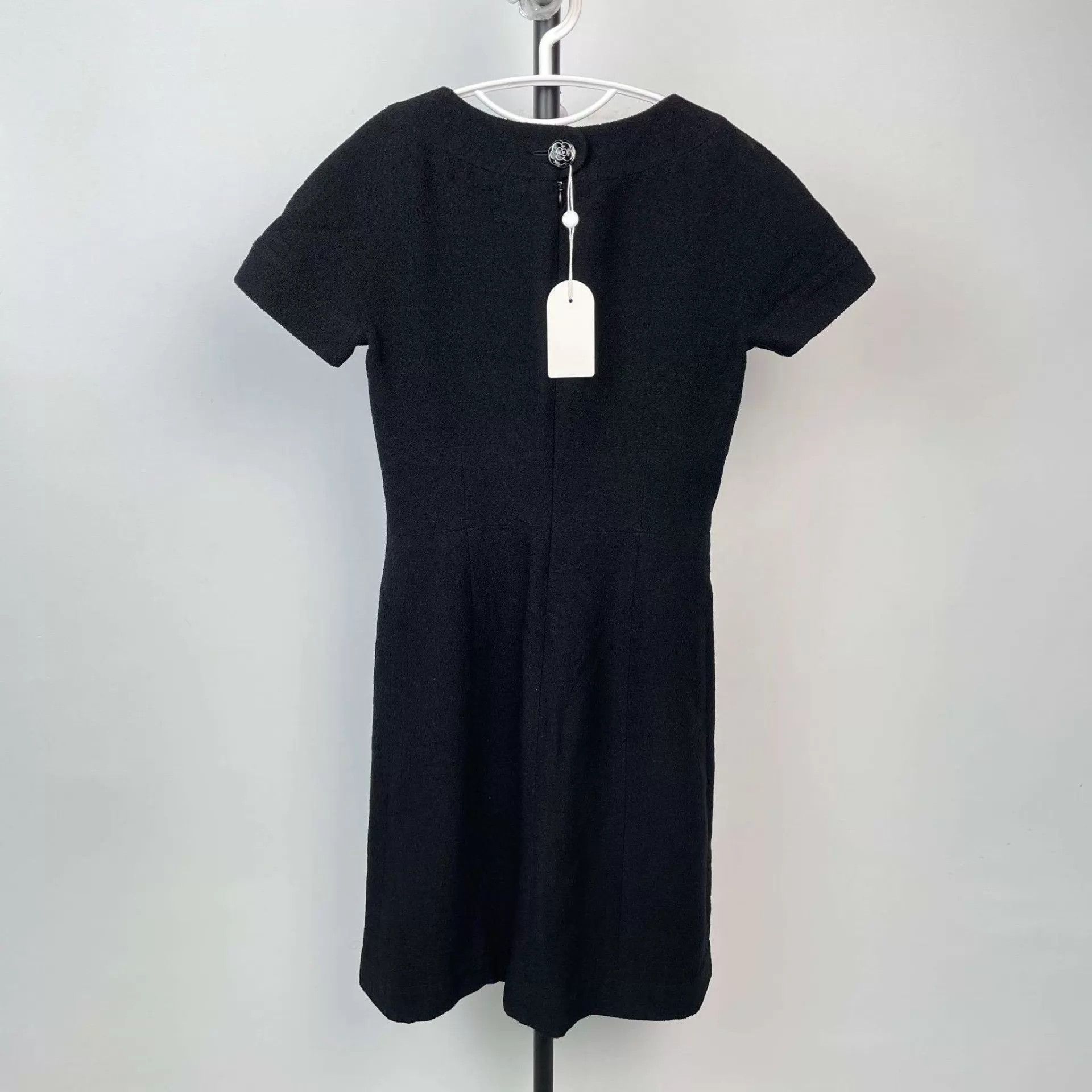 Chanel Chanel tweed dress women's black size 38 Size S / US 4 / IT 40 - 2 Thumbnail