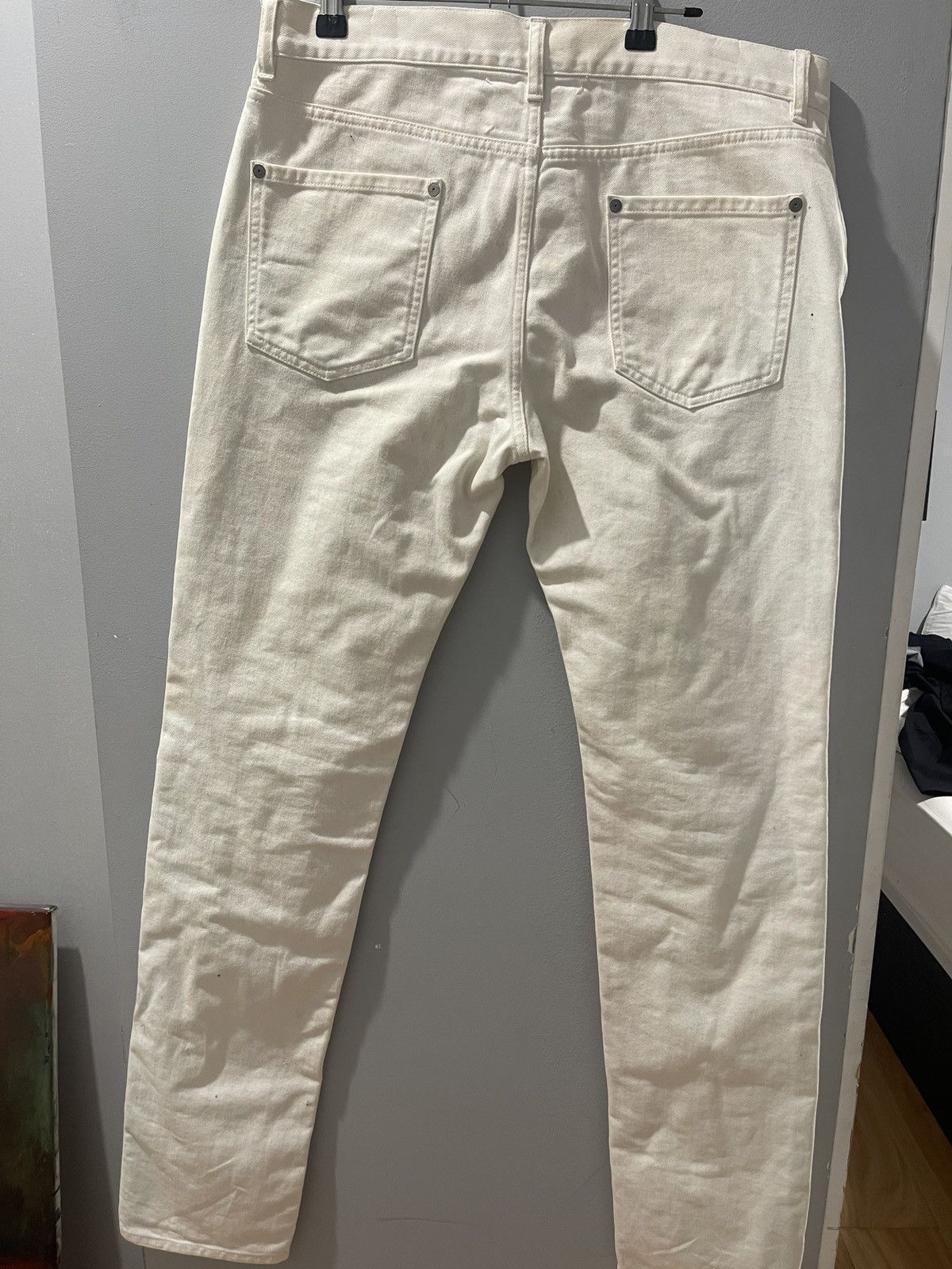 Maison Margiela Maison Margiela White jeans Size US 33 - 17 Thumbnail