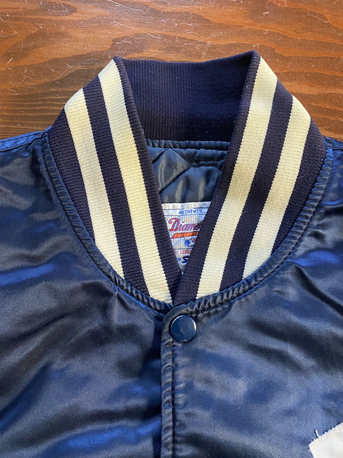 Starter Vintage 80’s New York Yankees Starter Satin Bomber Jacket Size US L / EU 52-54 / 3 - 6 Thumbnail