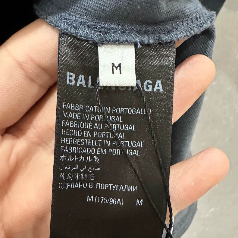 Balenciaga Balenciaga Double B graffiti splash-ink short sleeves Size US M / EU 48-50 / 2 - 5 Thumbnail