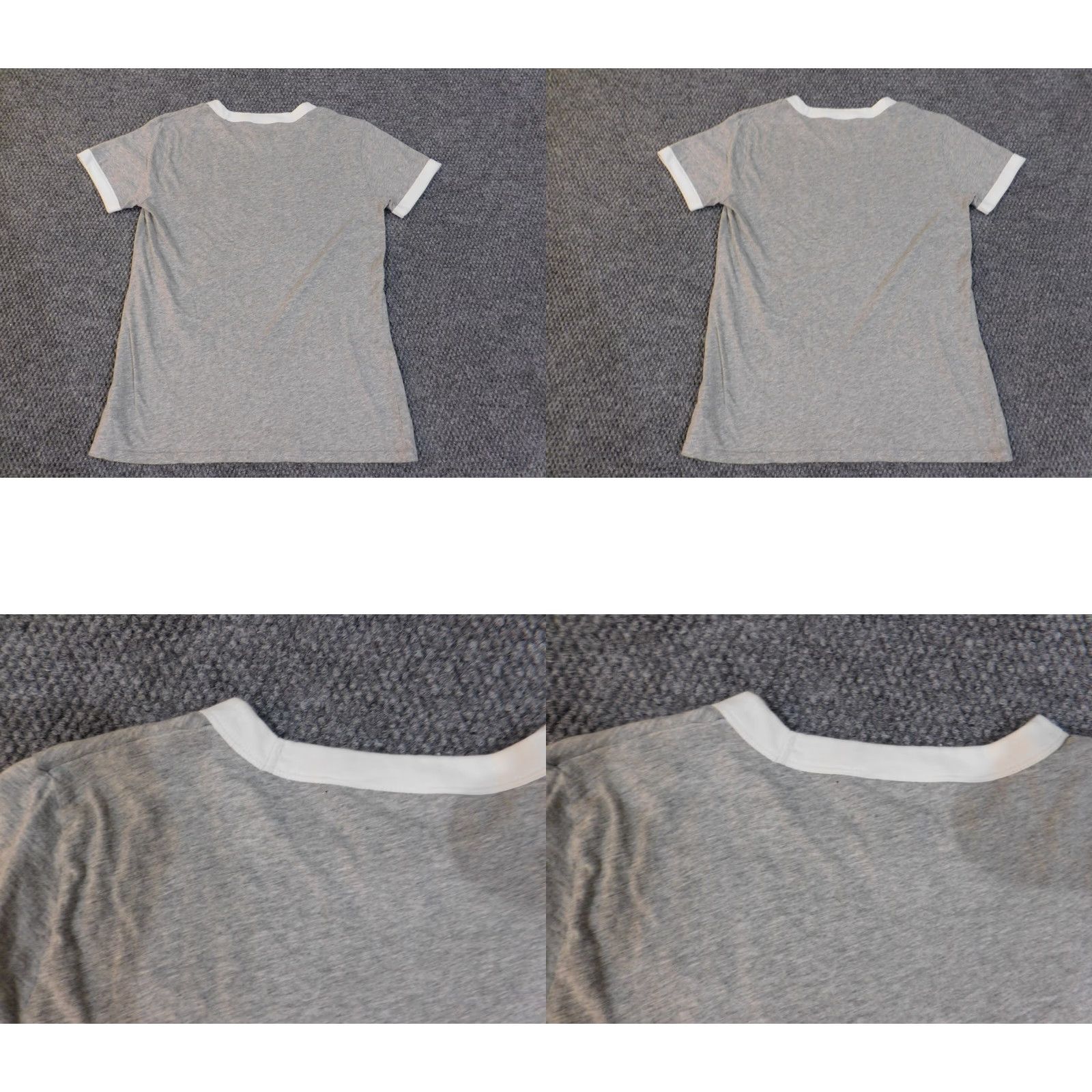 Victoria's Secret Victoria's Secret Pink Shirt M Gray Women Christmas Cotton T-Shirt Regular Short Sleeve Crew Neck Holiday Christmas Theme Slim? Size M / US 6-8 / IT 42-44 - 8 Thumbnail