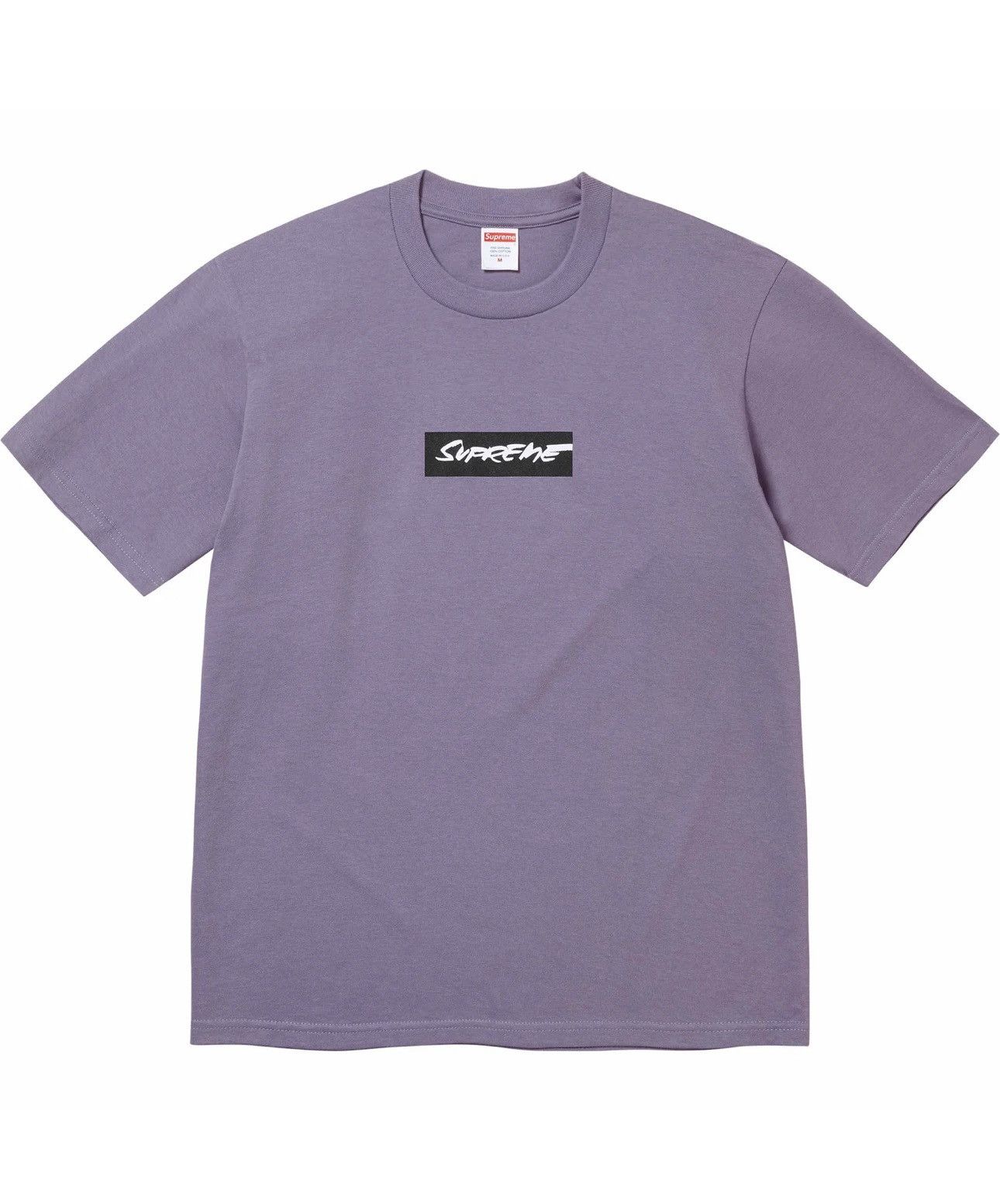 image of Supreme Futura Box Logo Tee in Dusty Purple, Men's (Size Small)