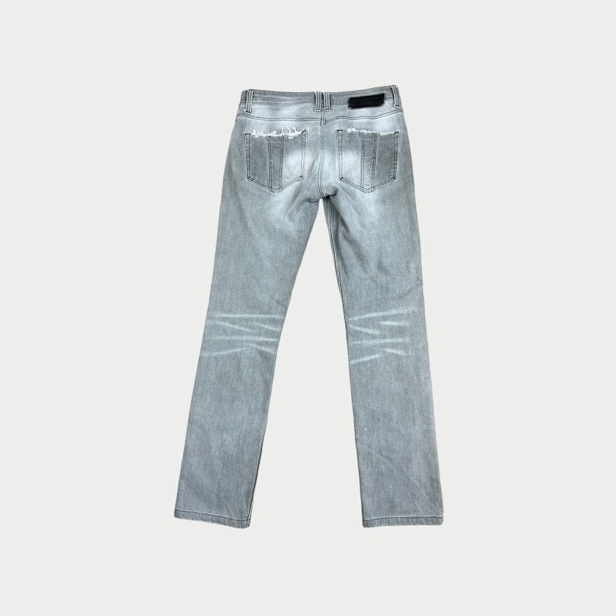 Burberry Burberry Brit | Kensington Skinny Low-Rise Gray Jeans | 26 Size 26" / US 2 / IT 38 - 2 Thumbnail
