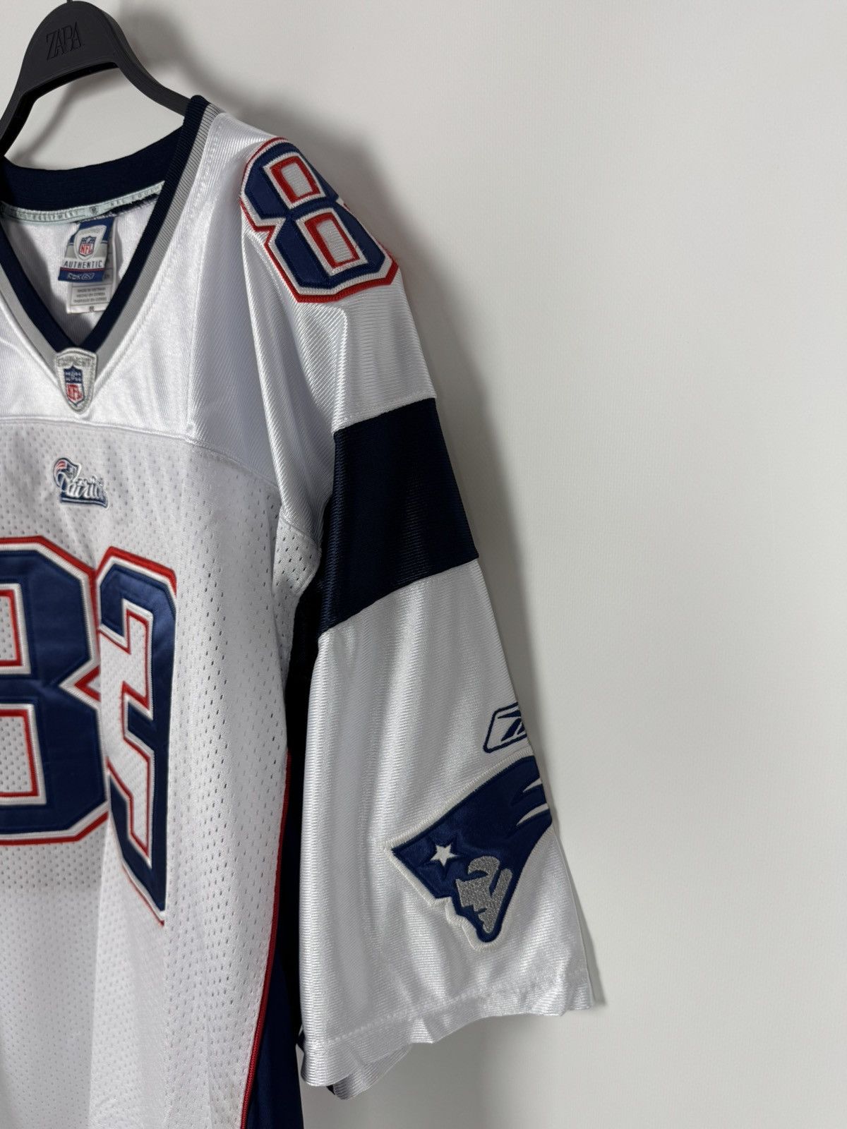 NFL × Reebok Reebok NFL Patriots #83 Welker Jersey Size US XL / EU 56 / 4 - 9 Thumbnail