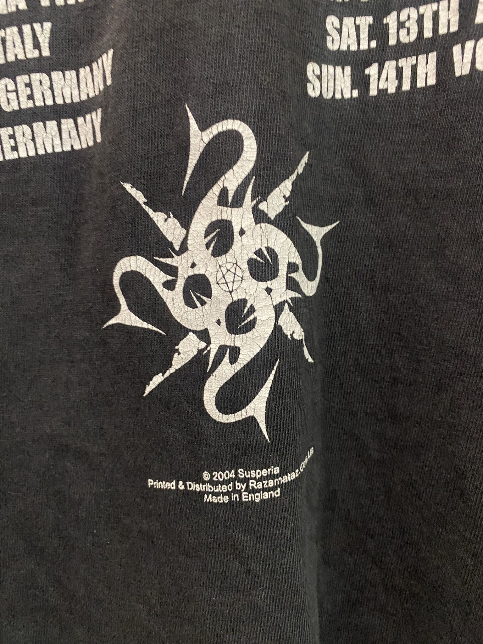 Band Tees × Vintage Susperia The Unlimited Grudge Tour 2004 Tees T-Shirt Size US L / EU 52-54 / 3 - 4 Thumbnail