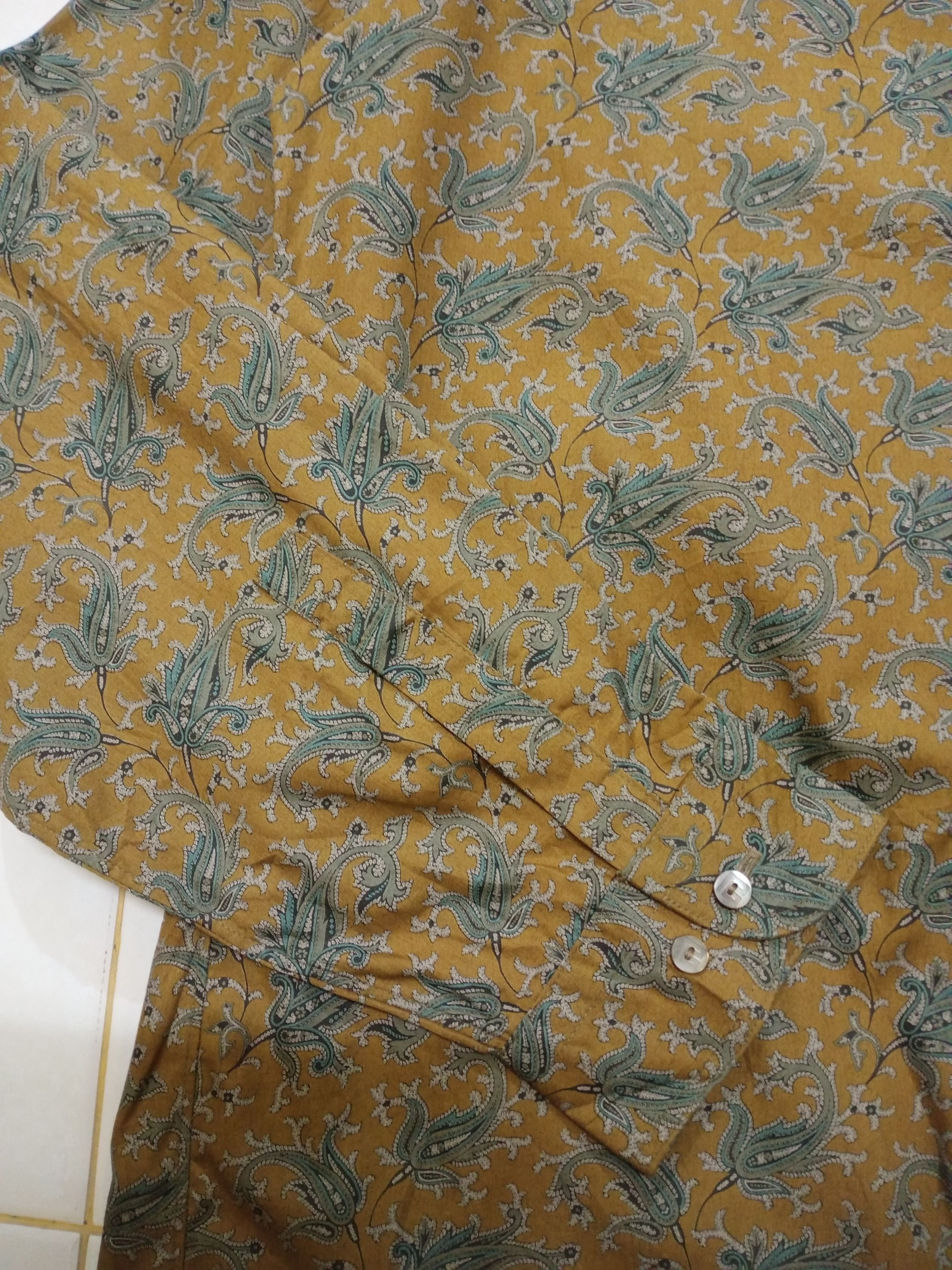 Pierre Balmain × Vintage Rare Vintage Pierre Balmain Paris Bandana Shirt Size US L / EU 52-54 / 3 - 8 Thumbnail
