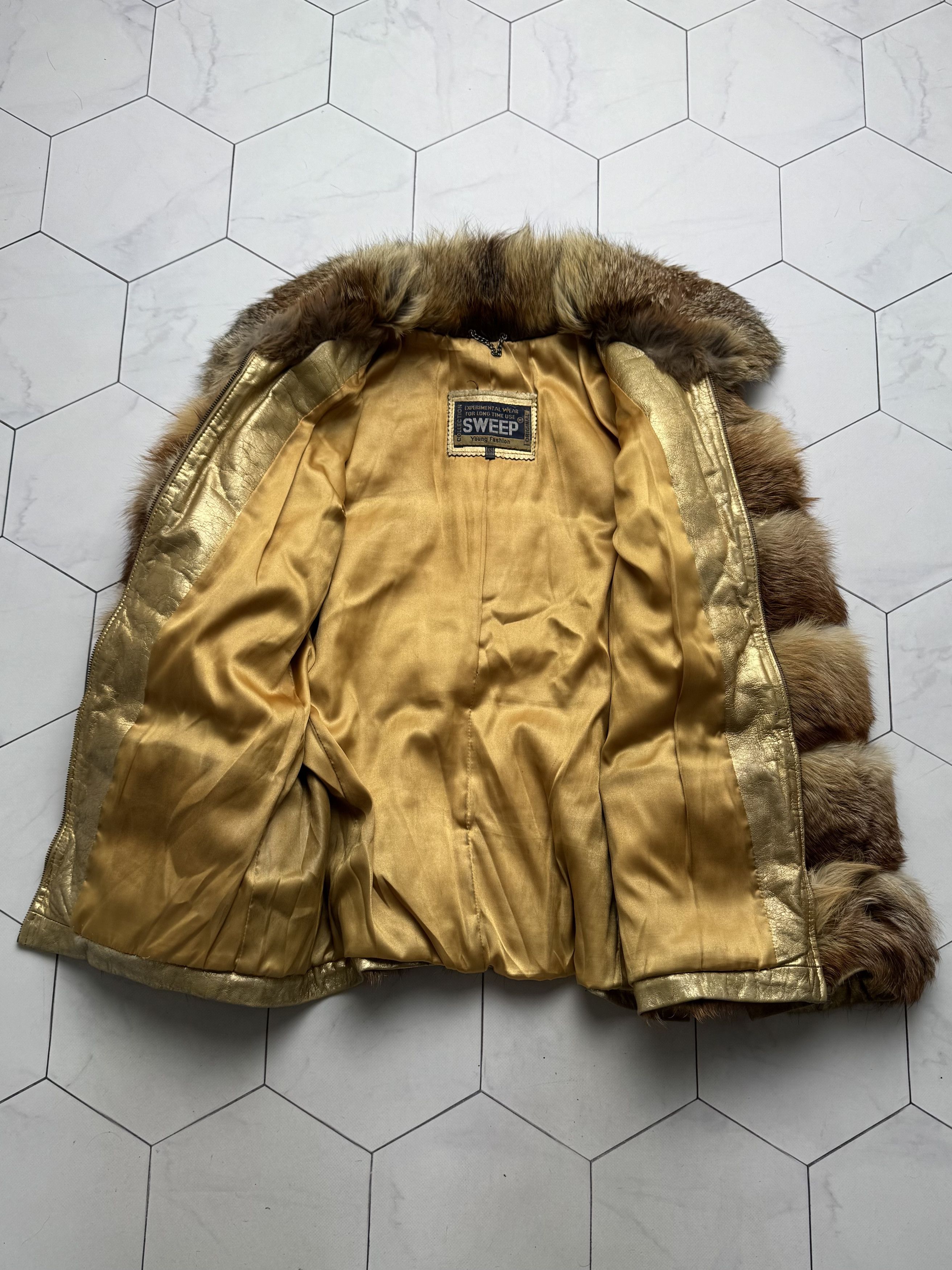 Japanese Brand Vintage Real Fur Hybrid Jacket E2D15 Size XS / US 0-2 / IT 36-38 - 12 Thumbnail