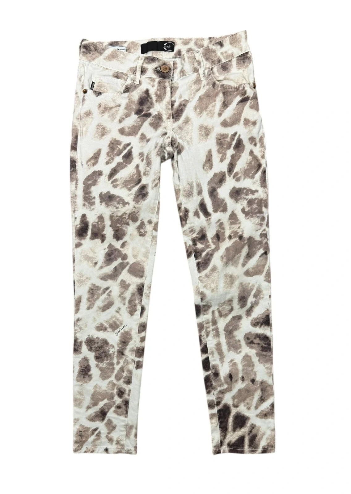 Just Cavalli Just Cavalli Skinny Printed Pants Crop size 27 Size 27" / US 4 / IT 40 - 13 Thumbnail