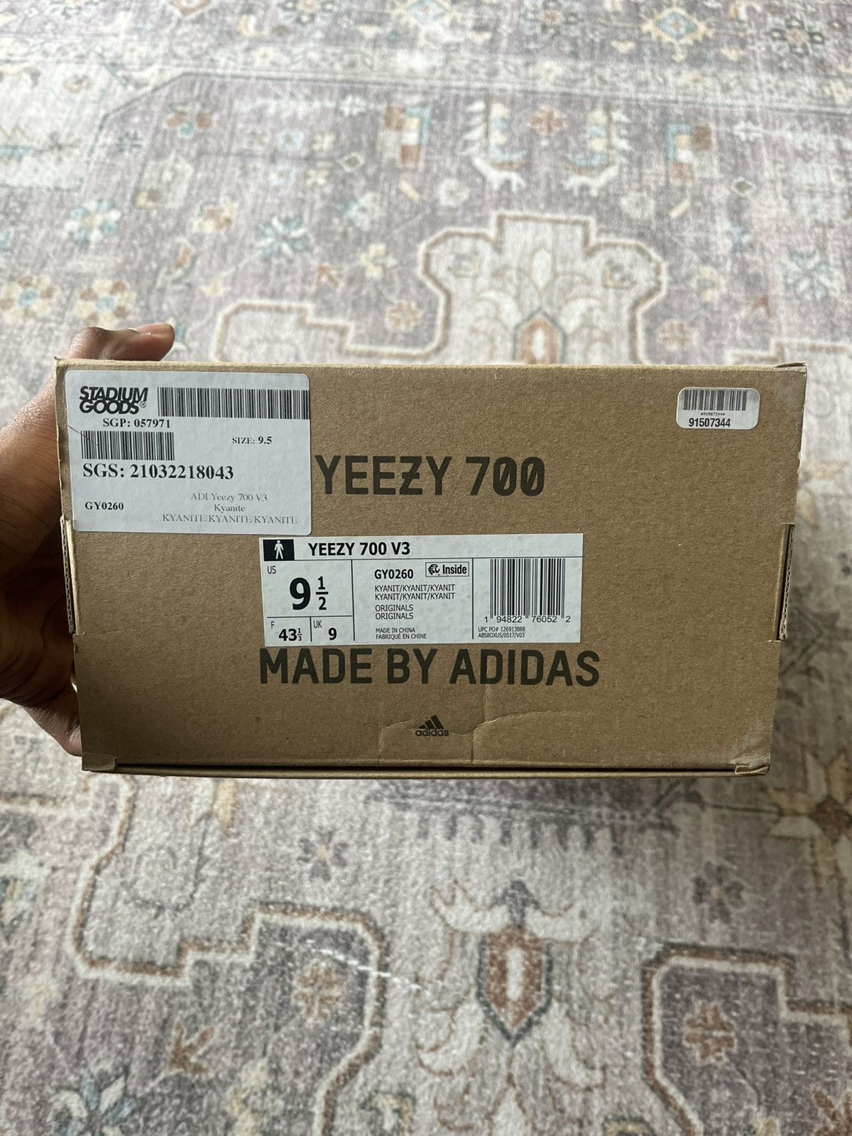 Yeezy adidas Yeezy 700 V3 ‘Kyanite’ Size US 9.5 / EU 42-43 - 8 Thumbnail
