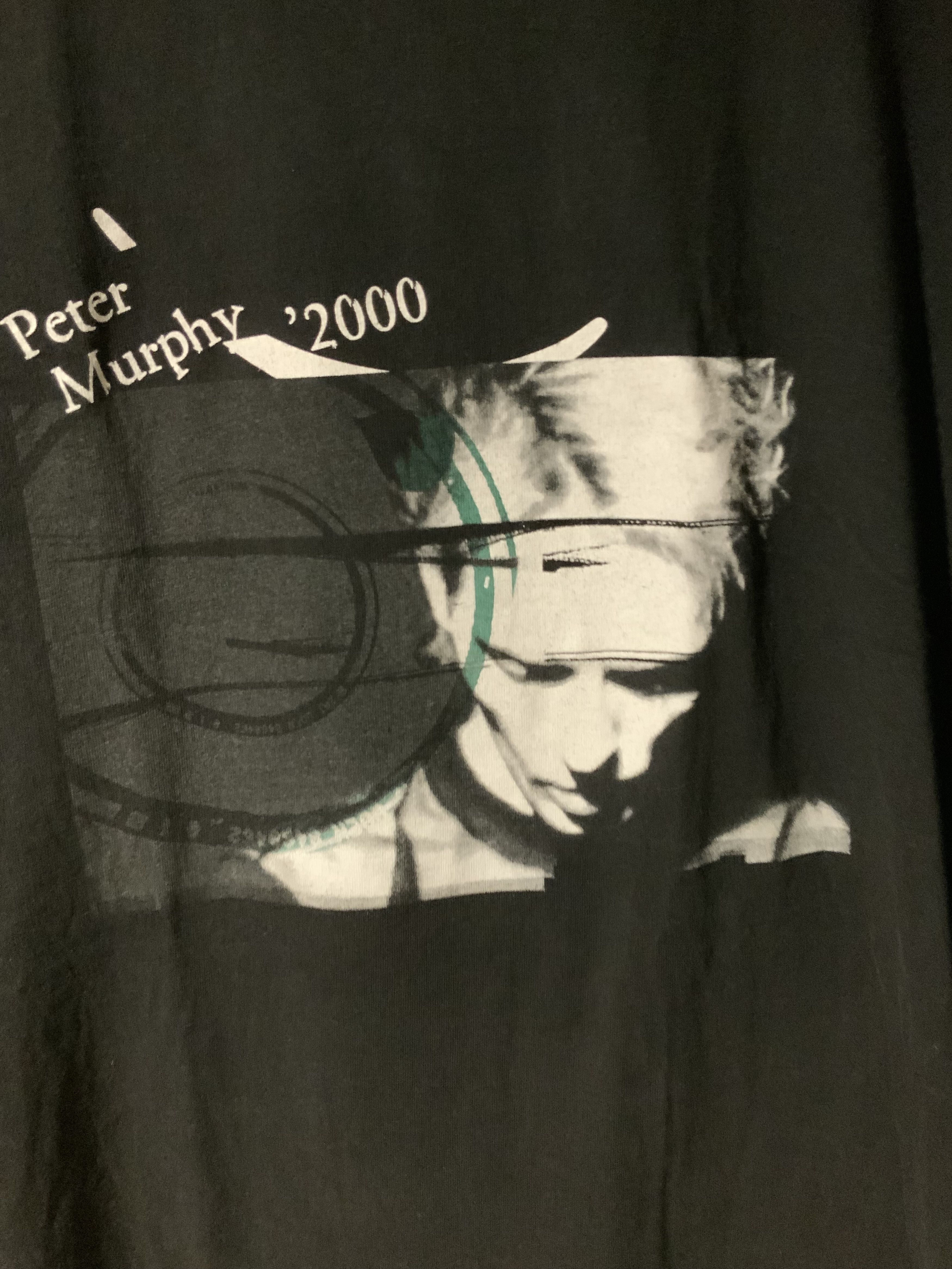 Band Tees × Vintage Vintage 2000 Peter Murphy Bauhaus Tour Band Music T-shirt Size US L / EU 52-54 / 3 - 2 Thumbnail