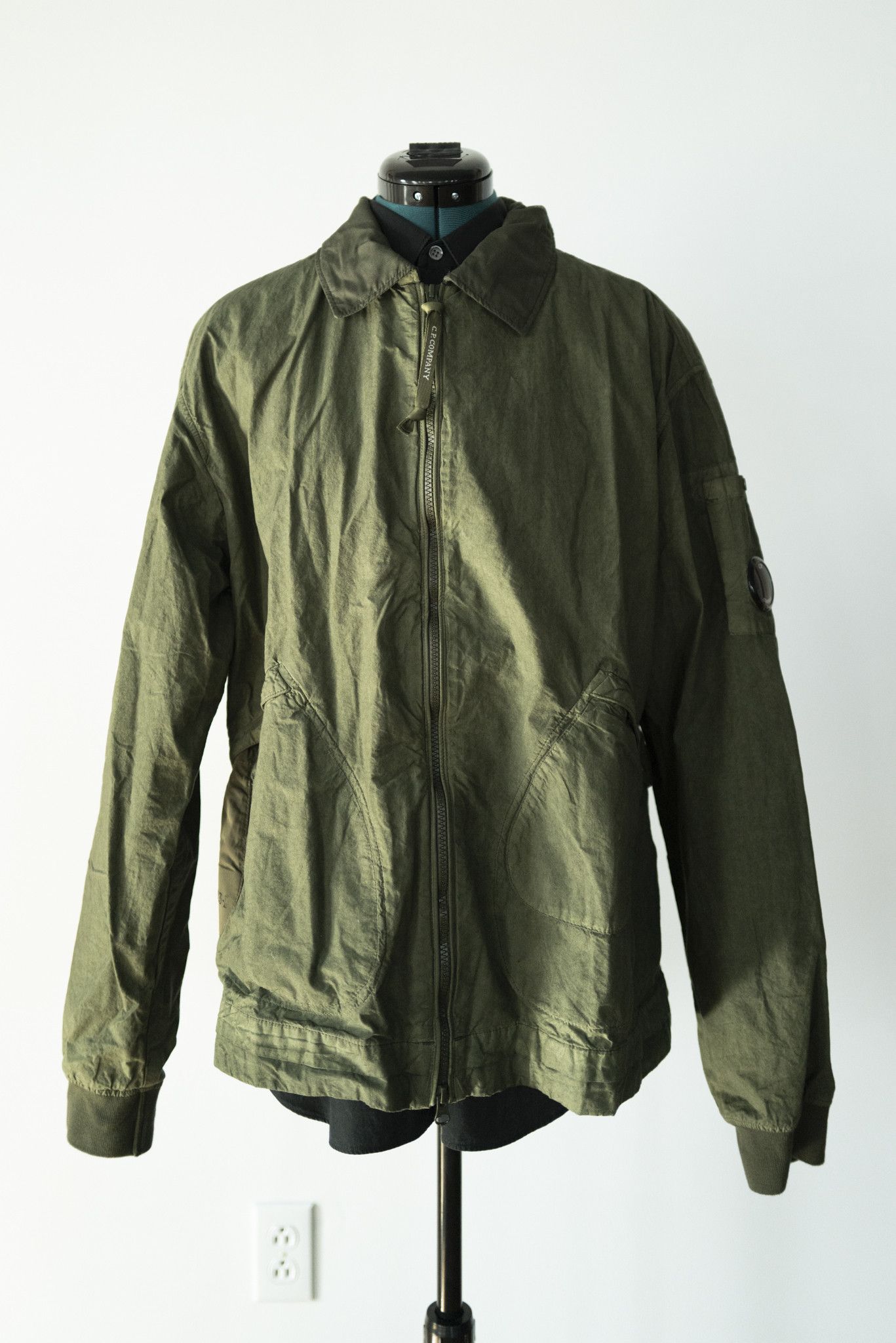 C.P. Company C.P. COMPANY OLIVE JACKET SZ L Size US L / EU 52-54 / 3 - 1 Thumbnail