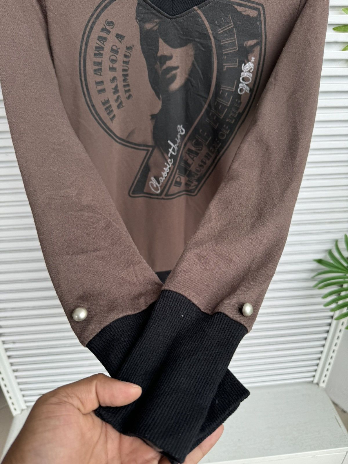 Seditionaries Vintage Dosch Sex Punk Riot Poem Brown Hoodies Size US M / EU 48-50 / 2 - 6 Thumbnail