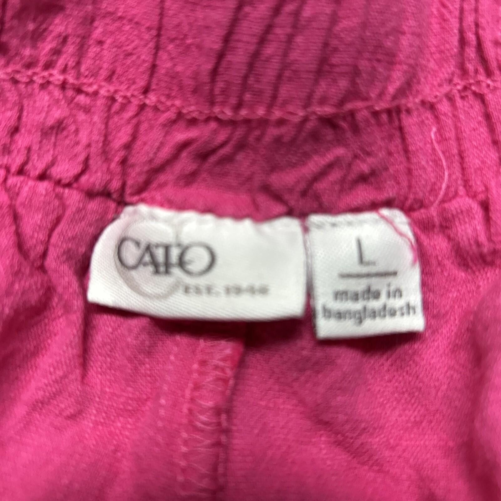 Cartoon Network CATO Wrap Skirt Ruffle Casual Bow Coral Pink L Fairy Preppy Size 36" / US 14 / IT 50 - 3 Thumbnail