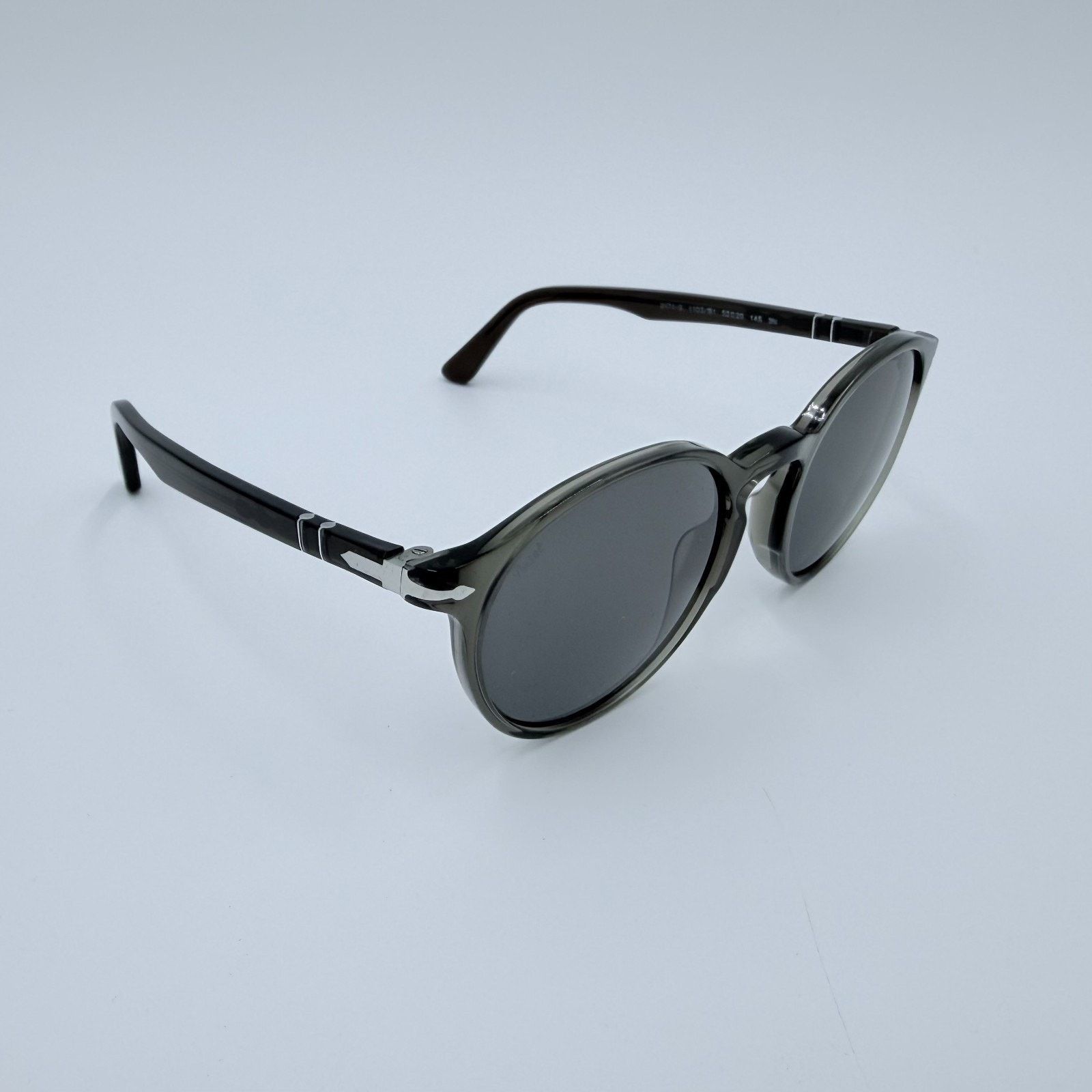Persol NEW Persol 3171-S 1103/B1 Taupe Grey Transparent 52mm Size ONE SIZE - 4 Thumbnail
