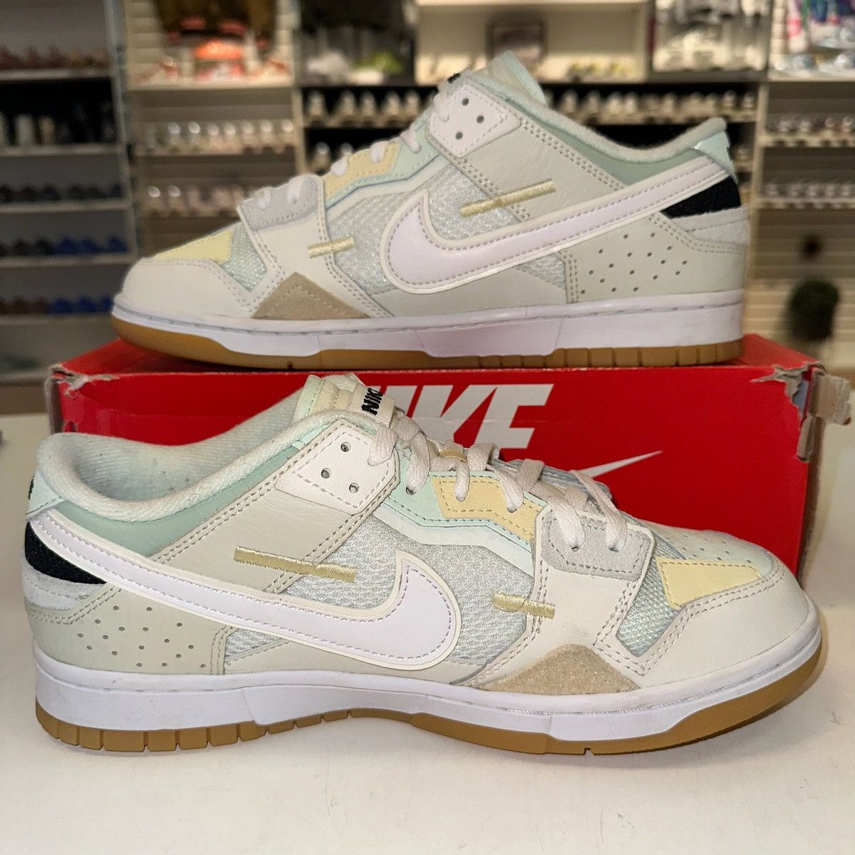 Nike Size 9 - Nike Dunk Low Scrap Sea Glass Size US 9 / EU 42 - 2 Thumbnail