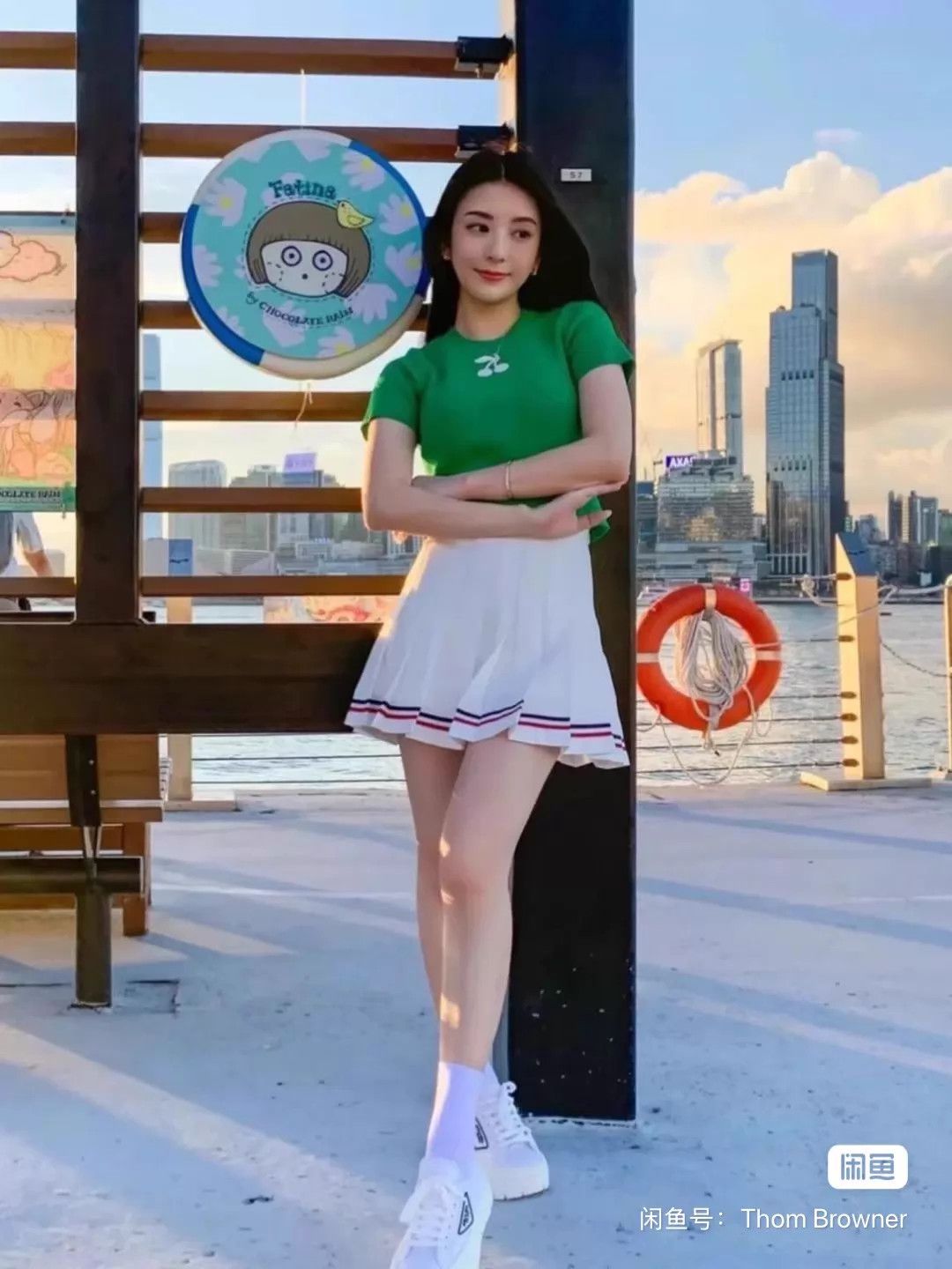 Thom Browne Thom Browne Pleated Skirt Chanel Style White Logo Size 26" / US 2 / IT 38 - 8 Thumbnail