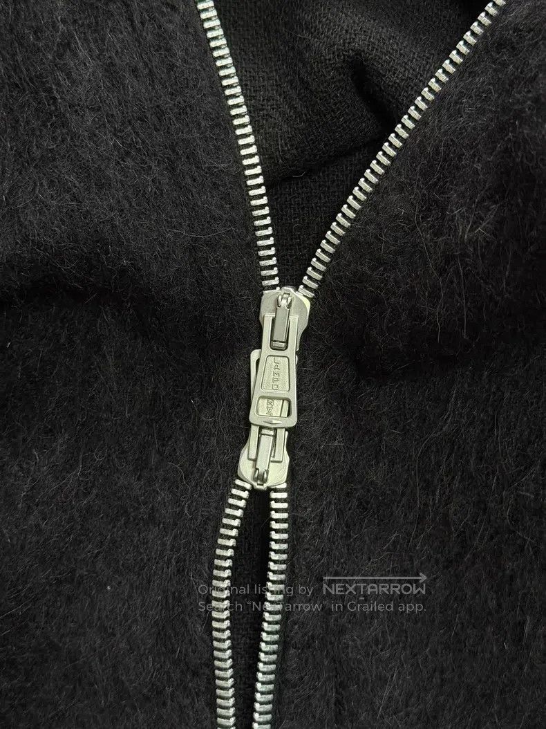Our Legacy Our Legacy Black zipper sweater jacket Size US M / EU 48-50 / 2 - 7 Thumbnail