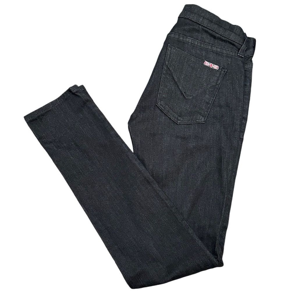 Hudson HUDSON Jeans Elle Mid Rise Ankle Krista Skinny Dark SZ 26 Size 26" / US 2 / IT 38 - 4 Thumbnail