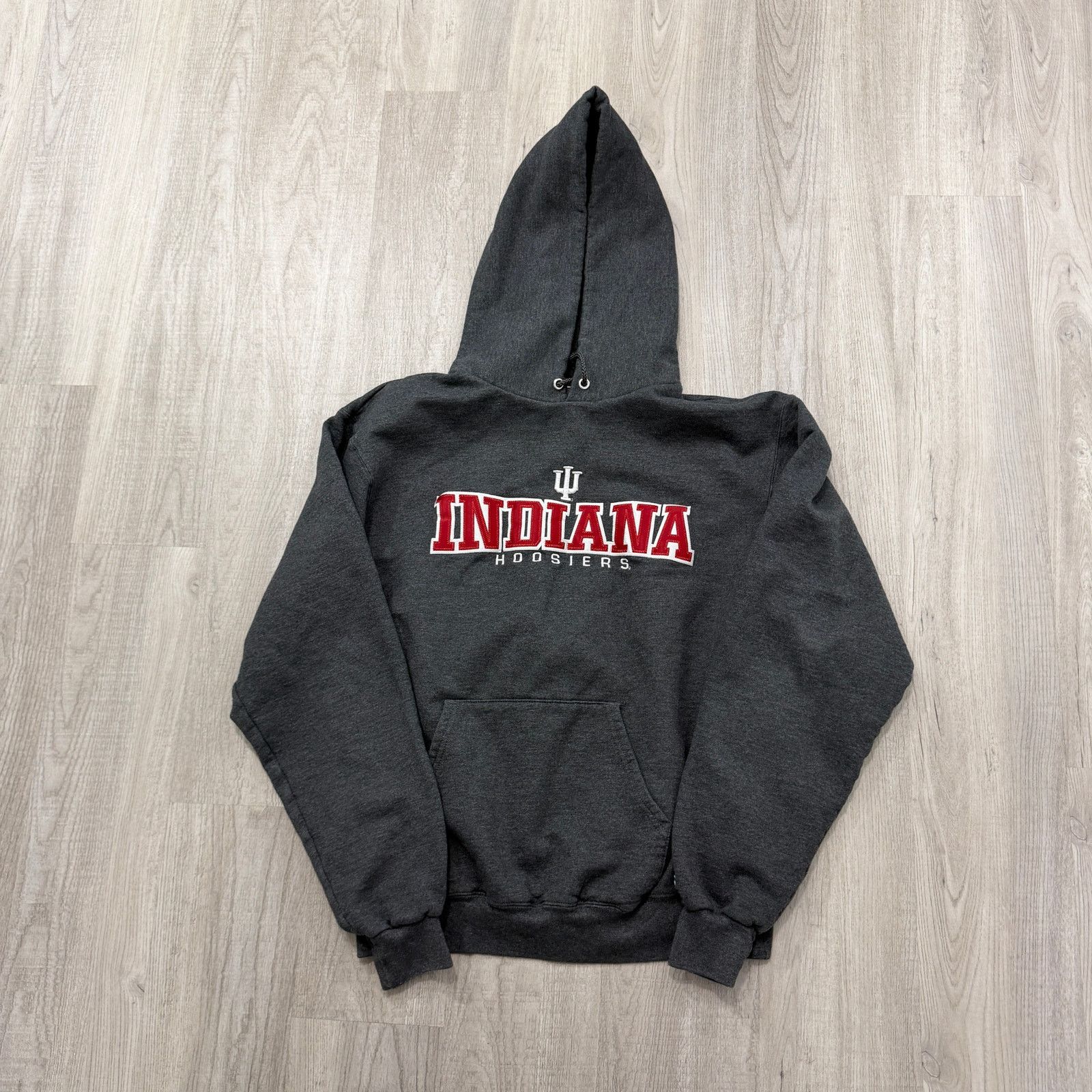 Champion Champion Indiana Hoosiers Hoodie Men's Medium Gray Pullover Size US M / EU 48-50 / 2 - 1 Thumbnail