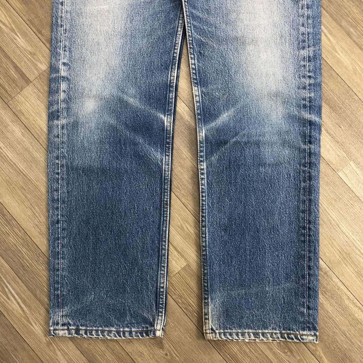 Levi's × Levi's Vintage Clothing × Vintage 🇺🇸90’s Vintage Levis 501XX 31x33 Straight Leg Faded Jeans Size US 29 - 8 Thumbnail