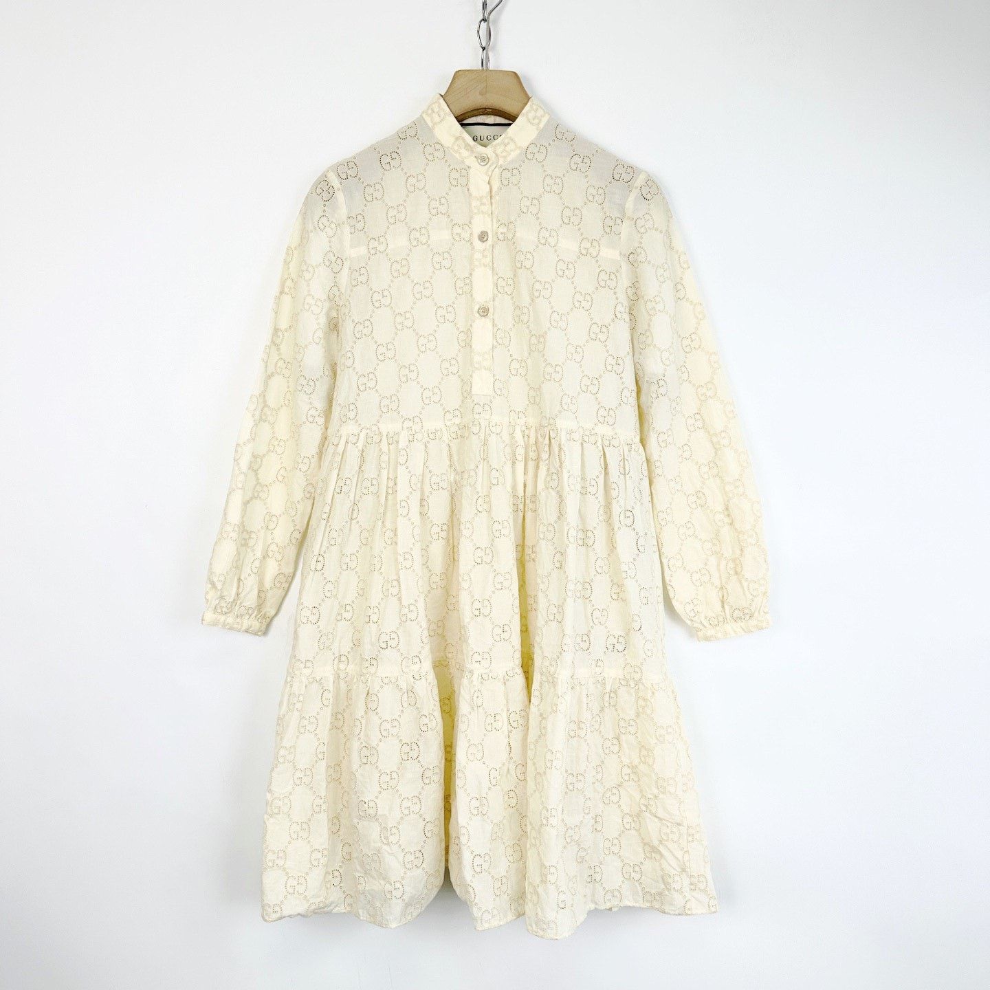 Gucci Gucci Double G Embroidered Brocade Dress Size XS / US 0-2 / IT 36-38 - 1 Thumbnail