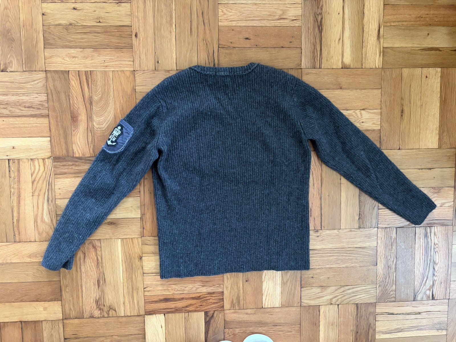 Number (N)ine Semantic Design Wool Sweater Sailor Patch Size US M / EU 48-50 / 2 - 2 Thumbnail