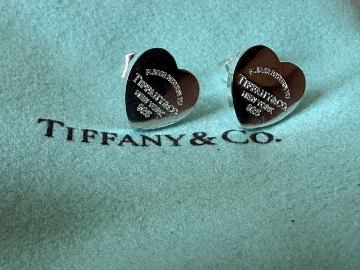 Tiffany & Co. Tiffany & co heart tag stud earring mini Size ONE SIZE - 1 Thumbnail