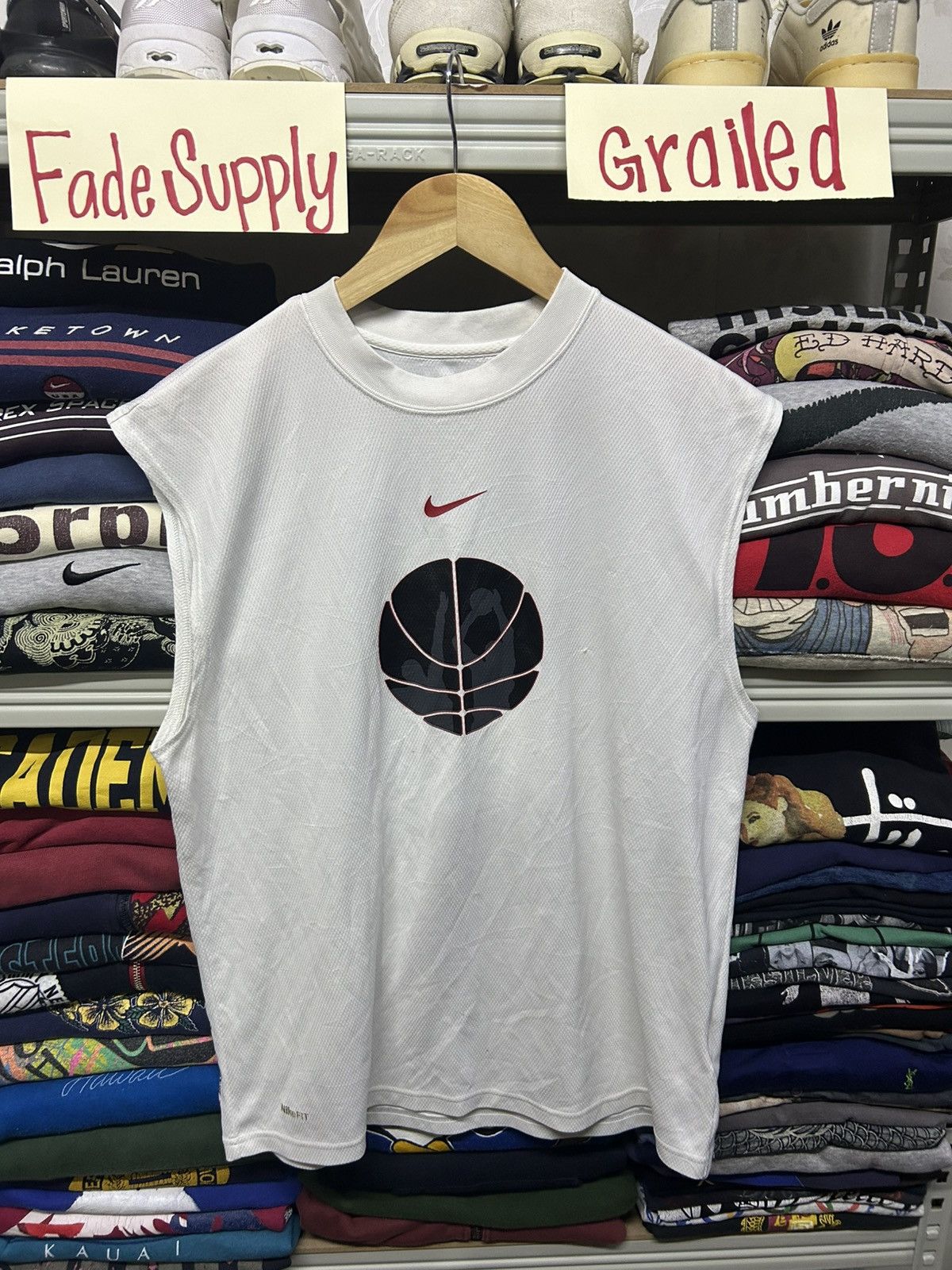 Nike Nike Center Basketball Sleeveless Size US M / EU 48-50 / 2 - 1 Thumbnail