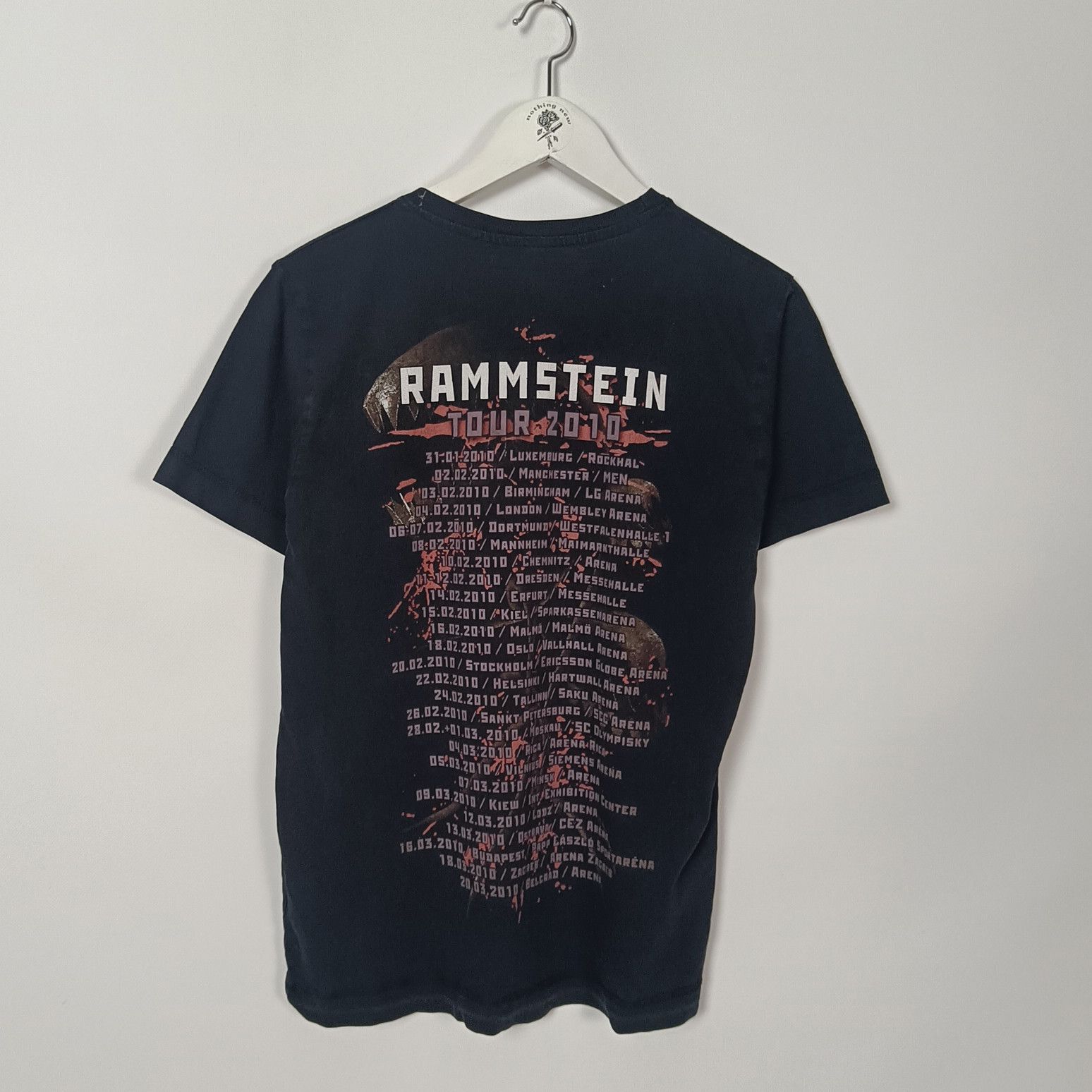 Band Tees × Vintage Vintage Rammstein Sehnsucht Tee T-shirt Size US S / EU 44-46 / 1 - 8 Thumbnail