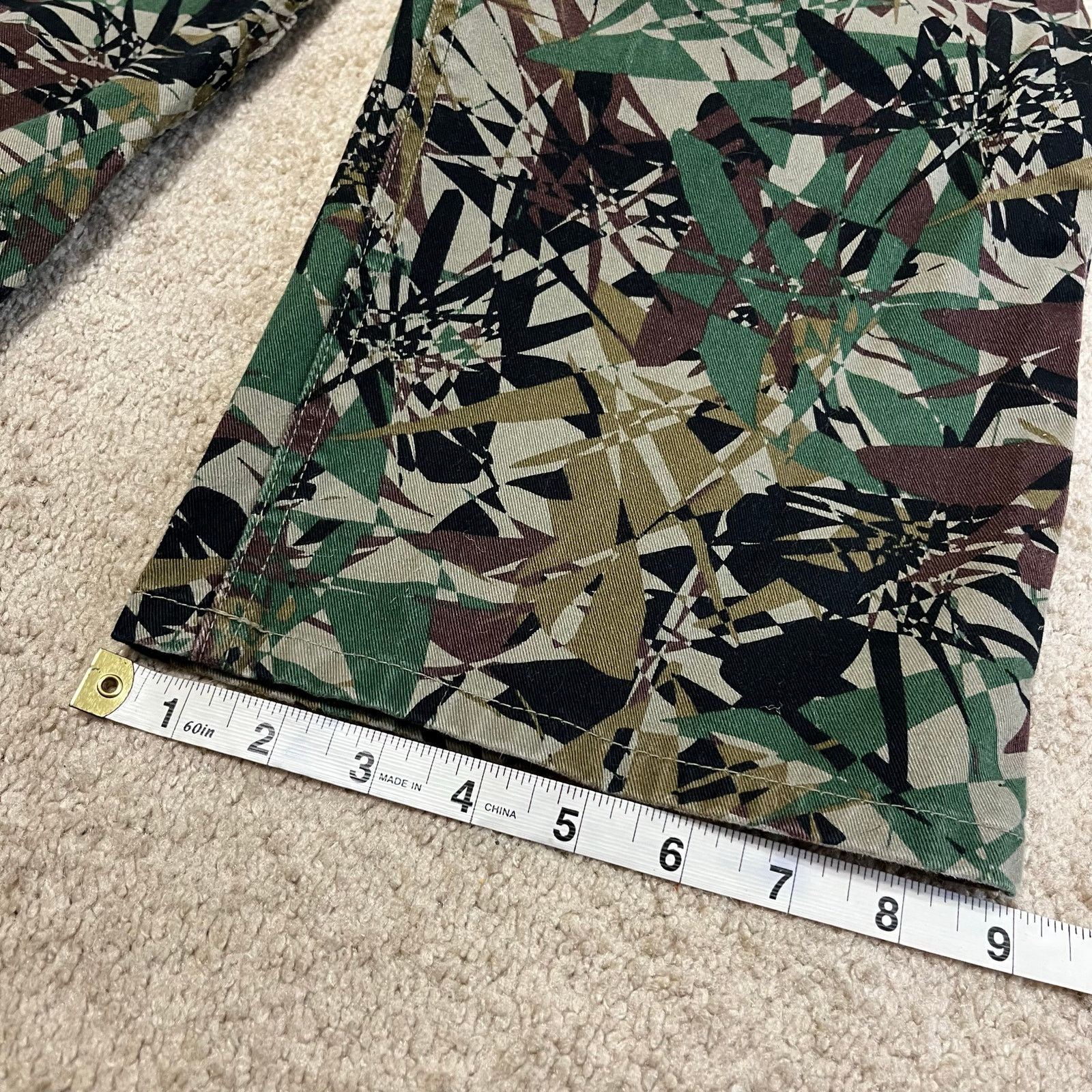 Other Grindhouse Streetwear Camouflage Wide Leg Pants 34Wx32L Size US 34 / EU 50 - 4 Thumbnail