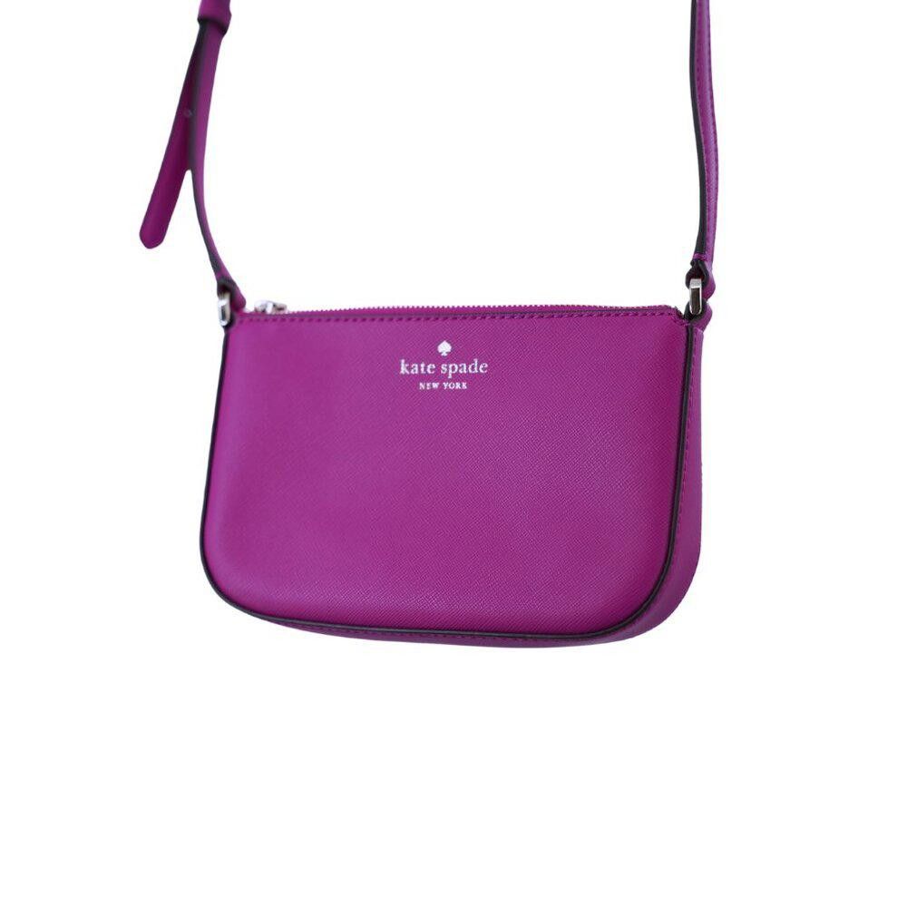 Designer Kate Spade Purple Small Crossbody Purse Size ONE SIZE - 1 Thumbnail