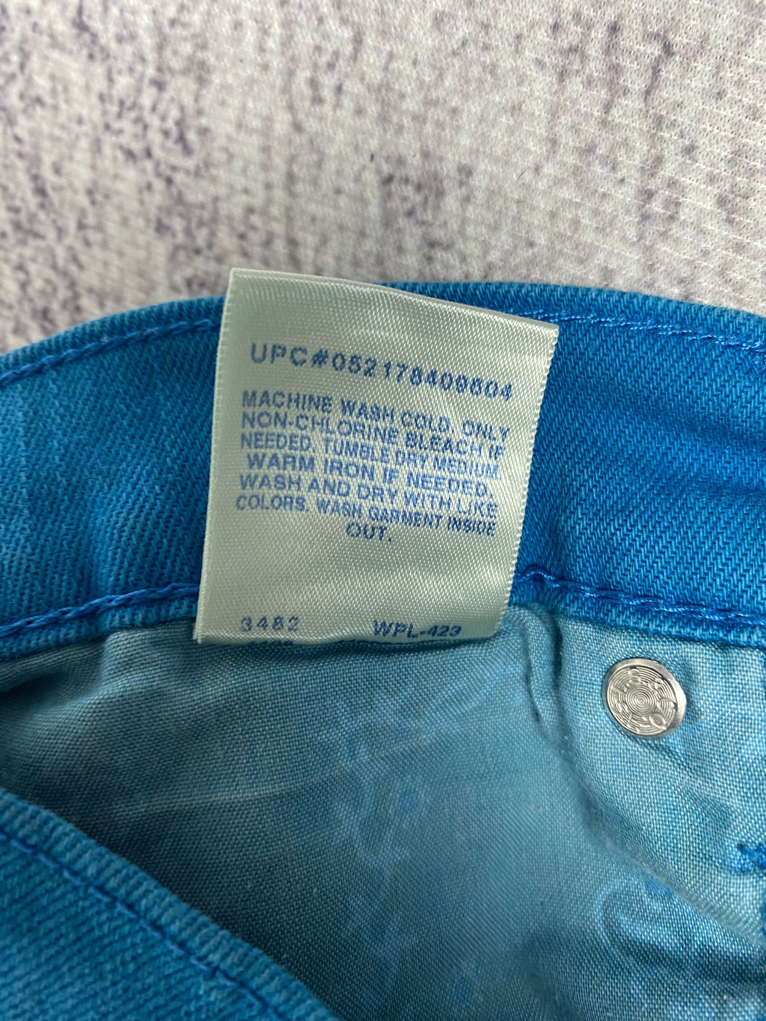 Levi's Vintage Levi's Riss Skinny Blue Denim Jeans P0478 Size US 26 / EU 42 - 13 Thumbnail