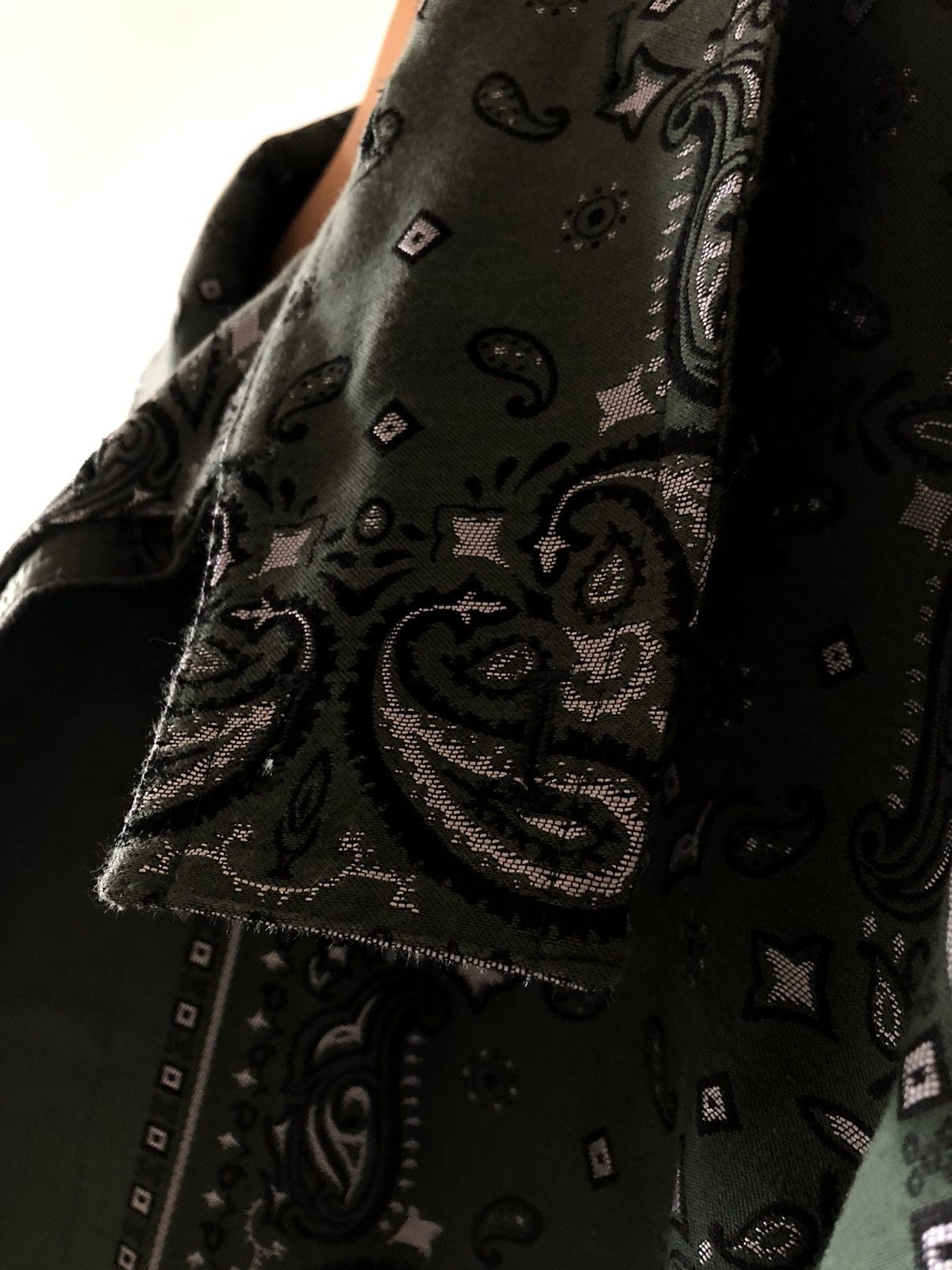 2022／　TOGA VIRILIS Paisley Jacquard Coat Toga Virilis Archives Paisley Jacquard Coat (Green)