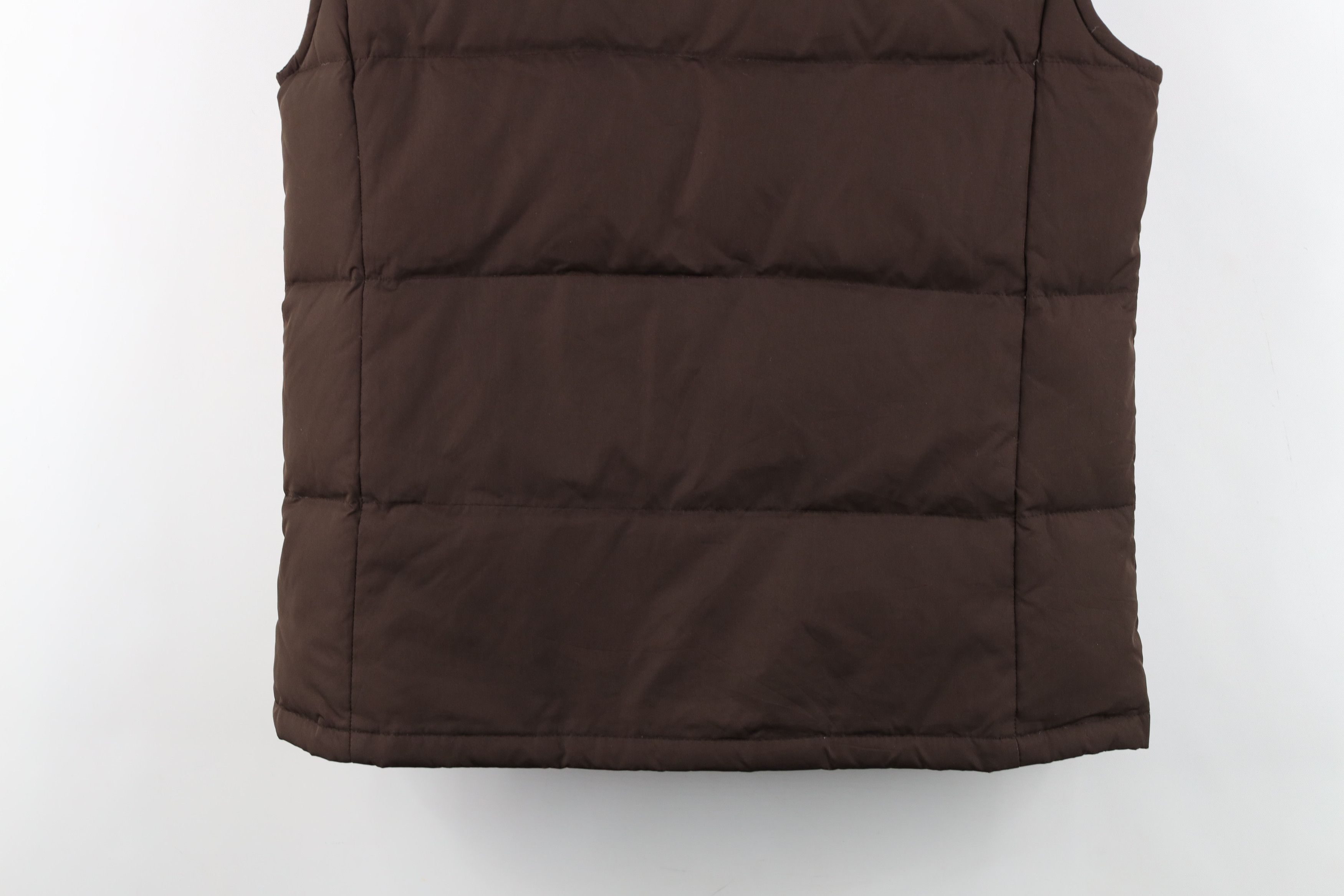 Gap Vintage 90s Y2K Gap Duck Down Puffer Vest Jacket Brown Size S / US 4 / IT 40 - 14 Thumbnail