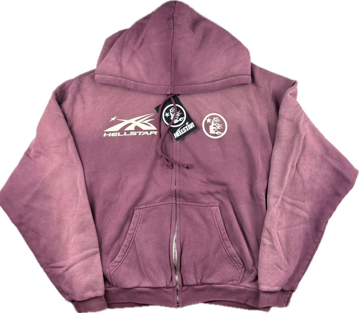 HELLSTAR Hellstar Sports Zip Up Hoodie Size US XXL / EU 58 / 5 - 1 Thumbnail