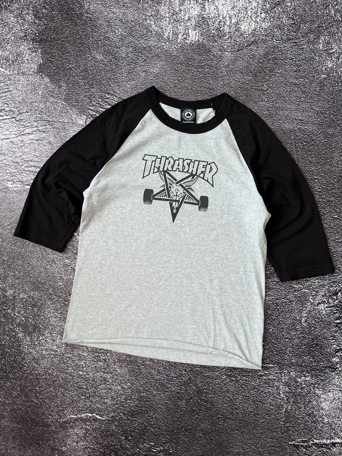 Thrasher Vintage Thrasher Big Logo Longsleeve tee Size US M / EU 48-50 / 2 - 2 Thumbnail