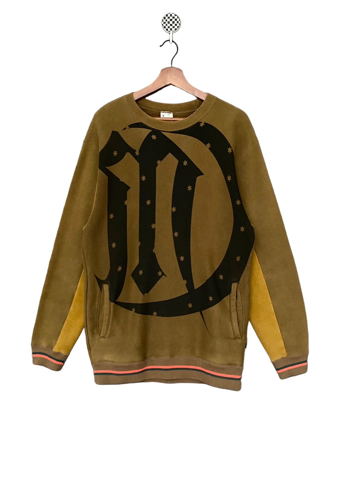 image of Vintage Swagger Sweatshirt 1990S in Brown, Men's (Size Medium)