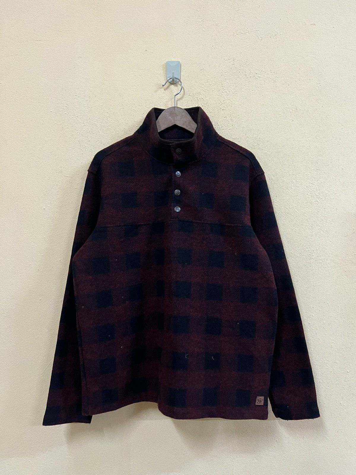 Vintage VINTAGE JOHN WAYNE HALF BUTTON FLEECE Size US M / EU 48-50 / 2 - 1 Thumbnail