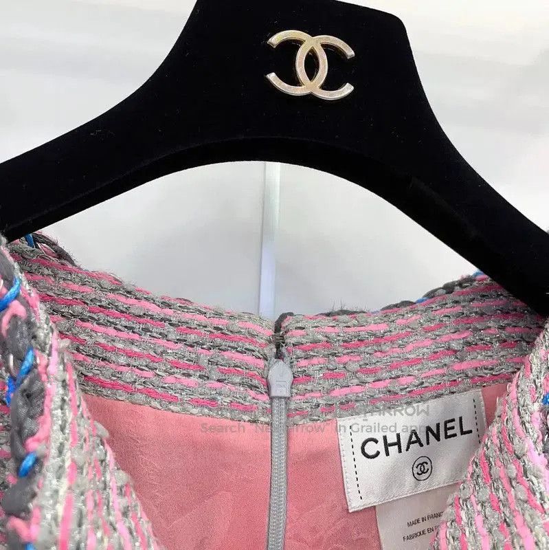 Chanel Chanel Pink Cotton Blend Women’s Top . Size M / US 6-8 / IT 42-44 - 7 Thumbnail