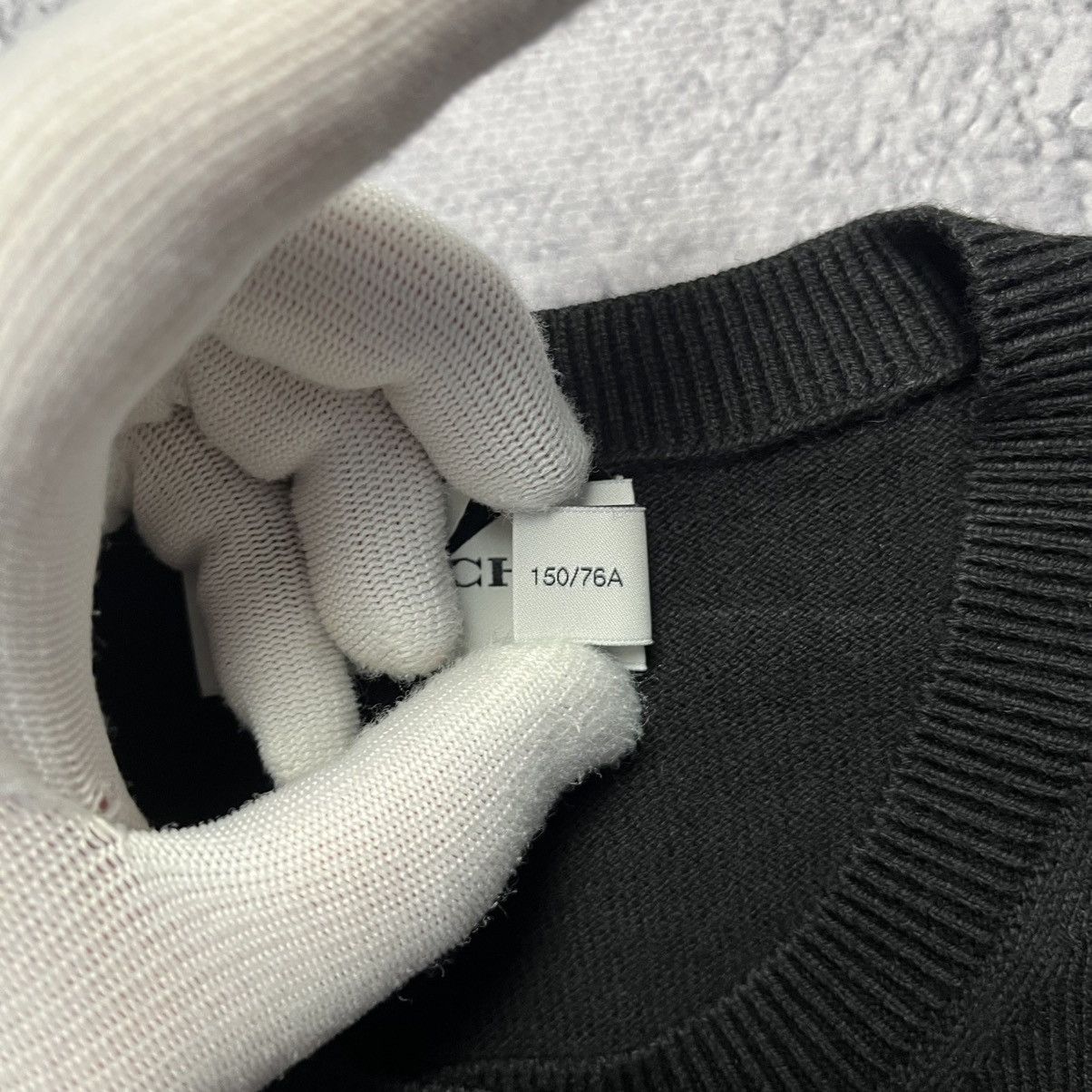 Coach Coach Black Cardigan Sweater Streetwear Luxury Designer Size XXS / US 00 / IT 34 - 6 Thumbnail