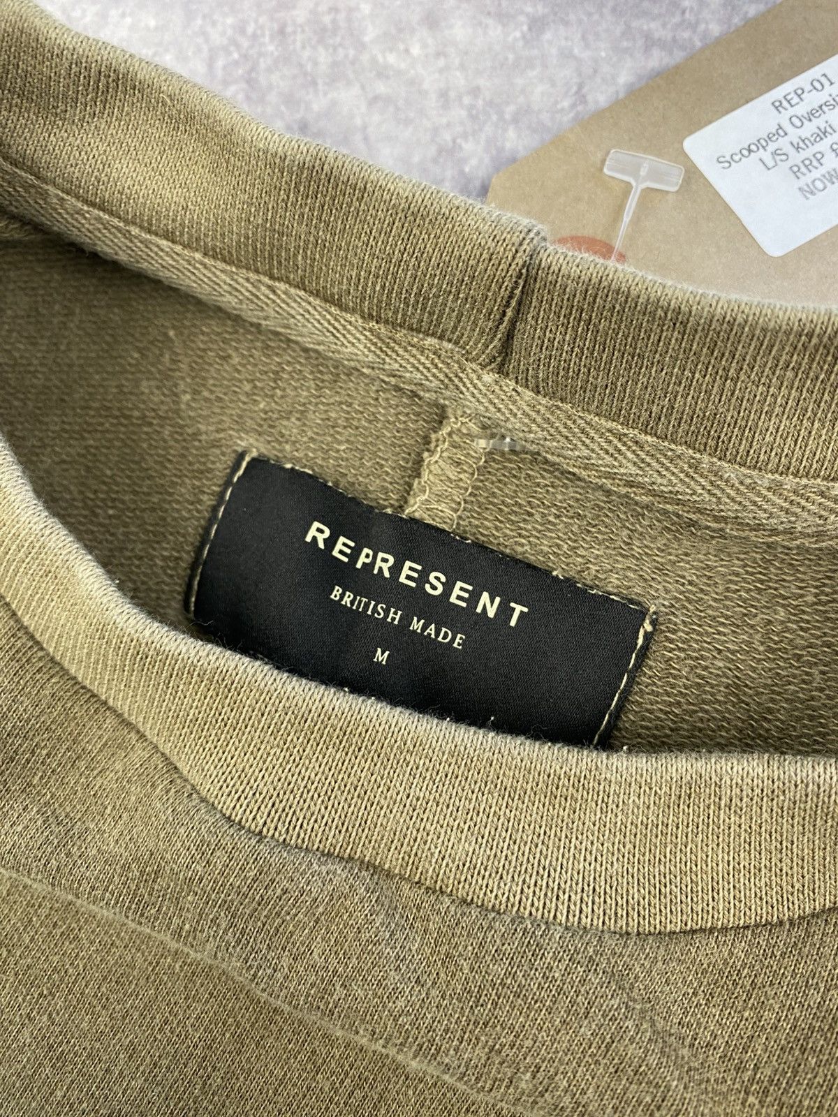 Represent Clo. Represent Made In England Army Olive Long Sleeve Size: M Size US M / EU 48-50 / 2 - 2 Thumbnail