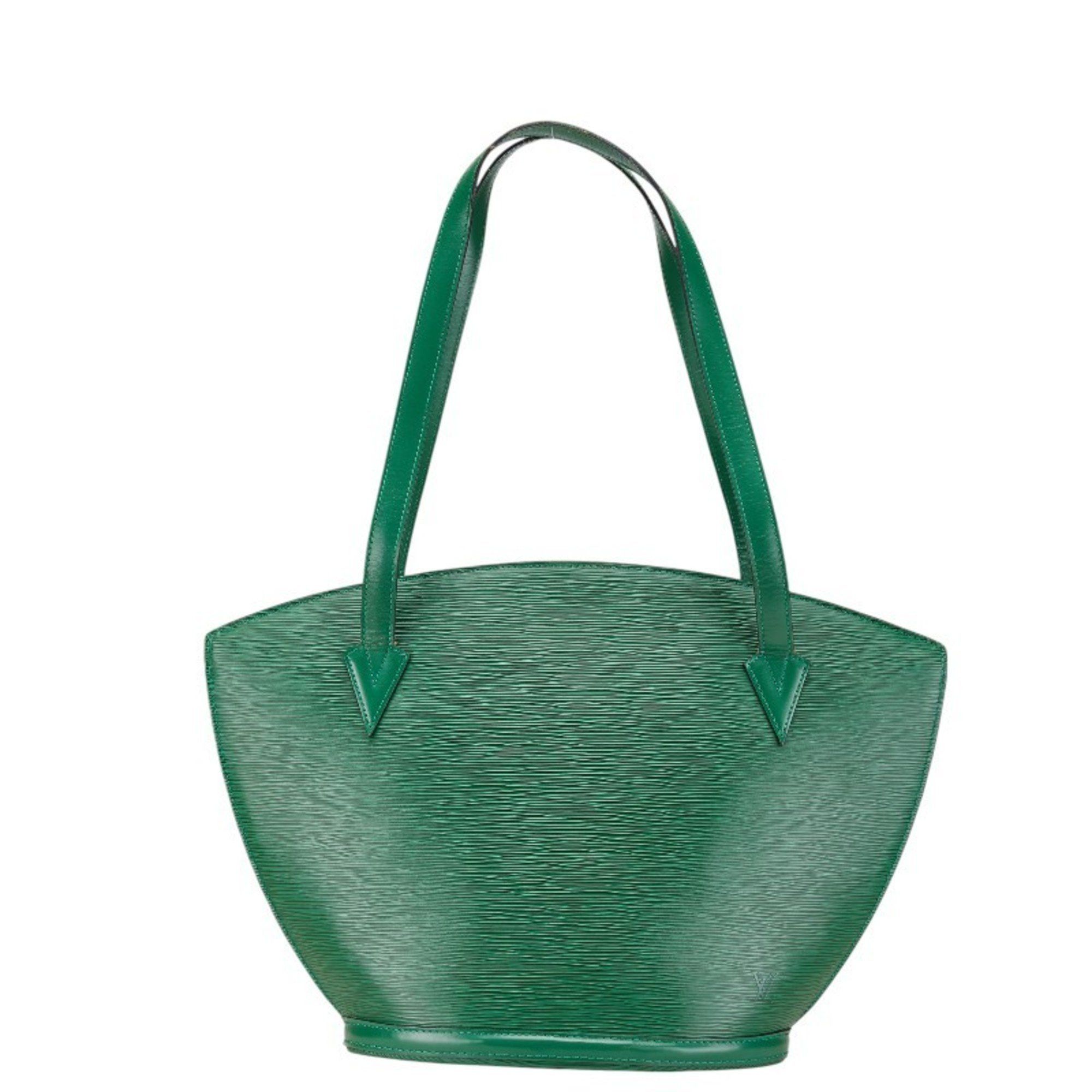 Louis Vuitton Epi Saint Jacques Tote Bag Shoulder M52264 Borneo Green Leather Women's Louis Vuitton