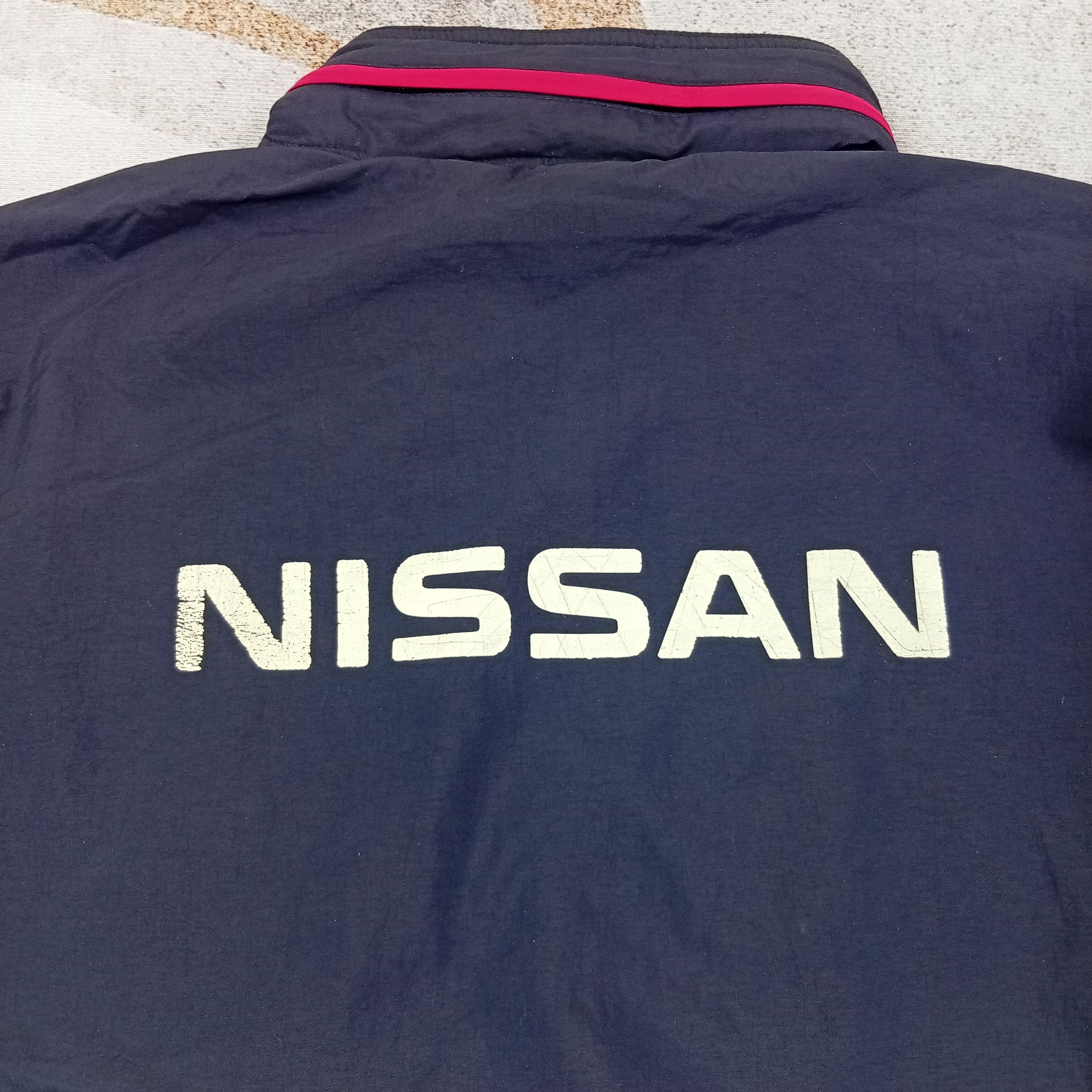 Japanese Brand × Vintage Nissan Motorsports Distressed Jacket c220n18 Size US XL / EU 56 / 4 - 2 Thumbnail