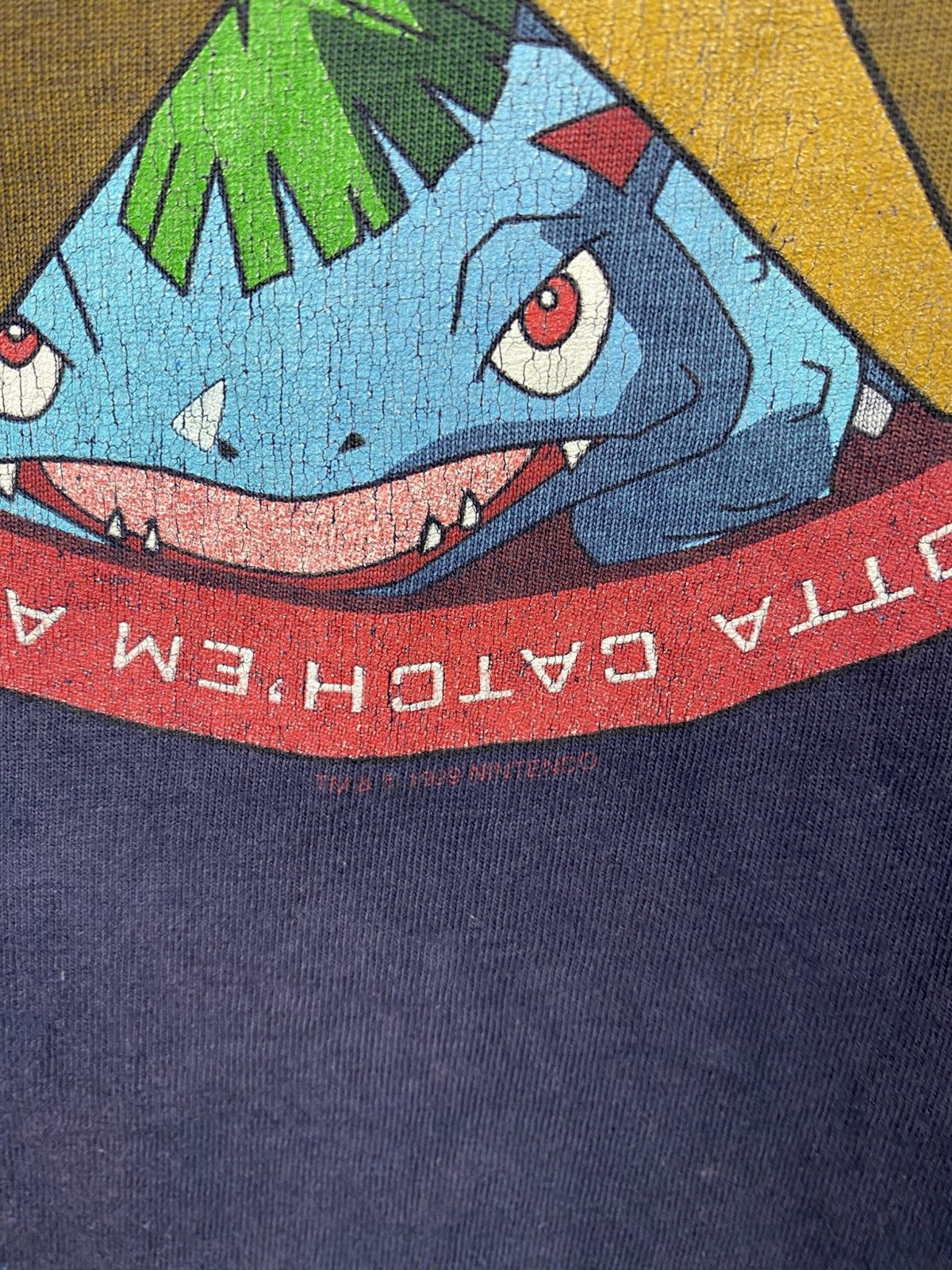 Pokemon 🐾Vintage 1999 T-Shirt Pokemon Gotta Catch Em All VTG Tee🐾 Size US S / EU 44-46 / 1 - 8 Thumbnail