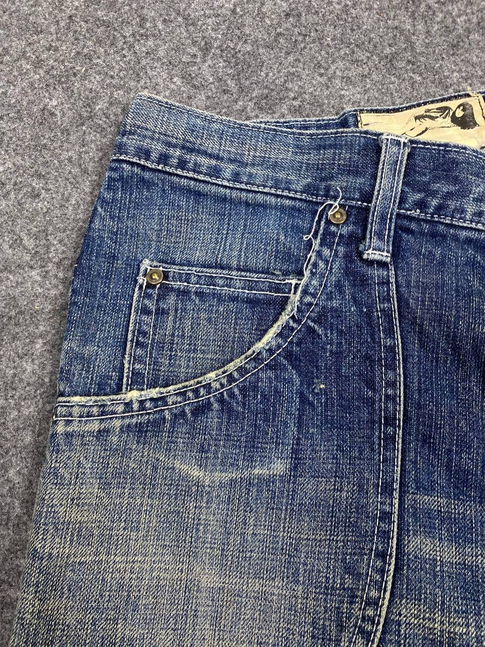 Japanese Brand japanese brand denim nice design missing zipper puller Size US 34 / EU 50 - 11 Thumbnail