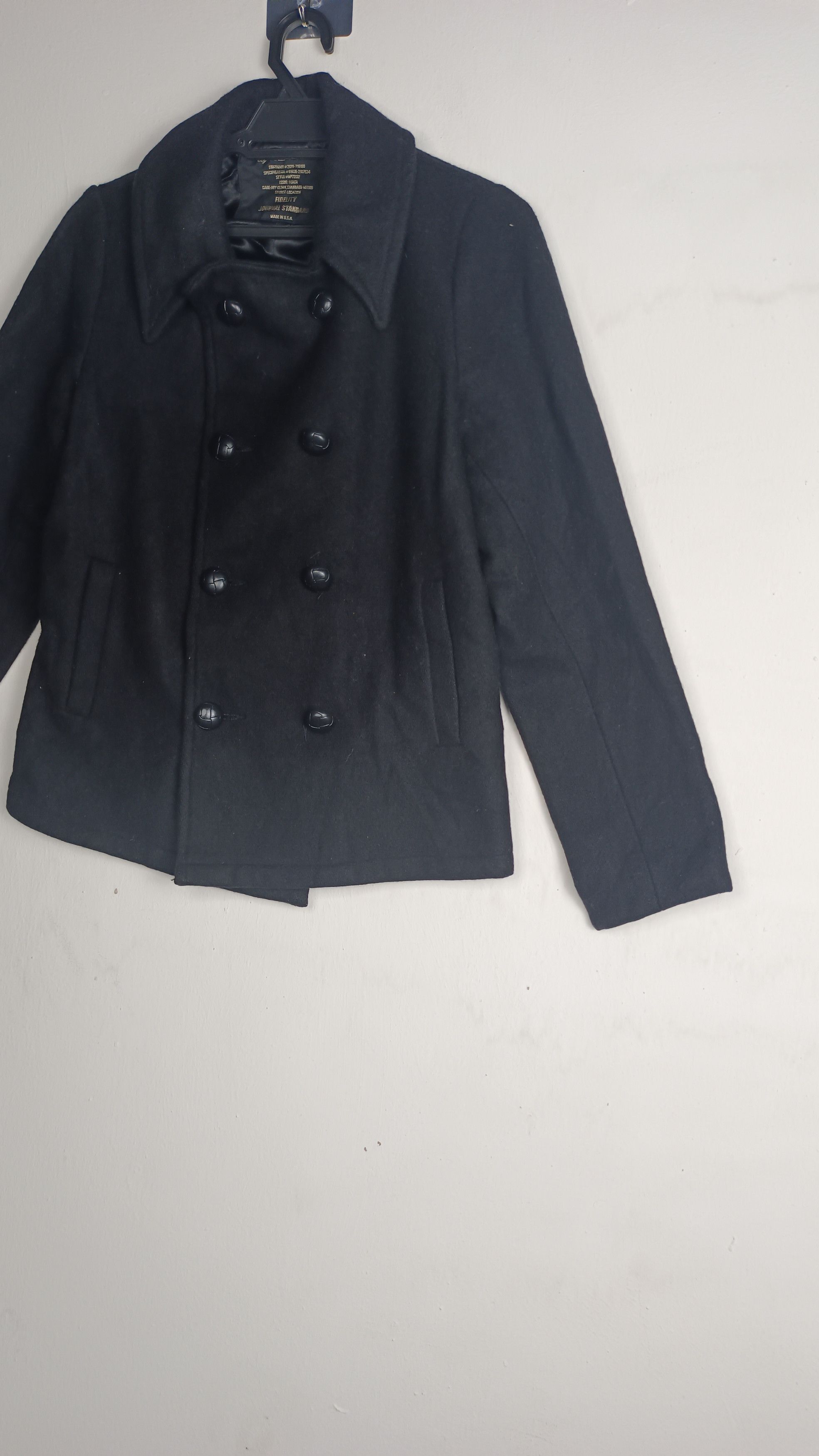Journal Standard × Vintage Vintage🔥 JOURNAL STANDARD WOOL COAT JACKET Size XS / US 0-2 / IT 36-38 - 5 Thumbnail