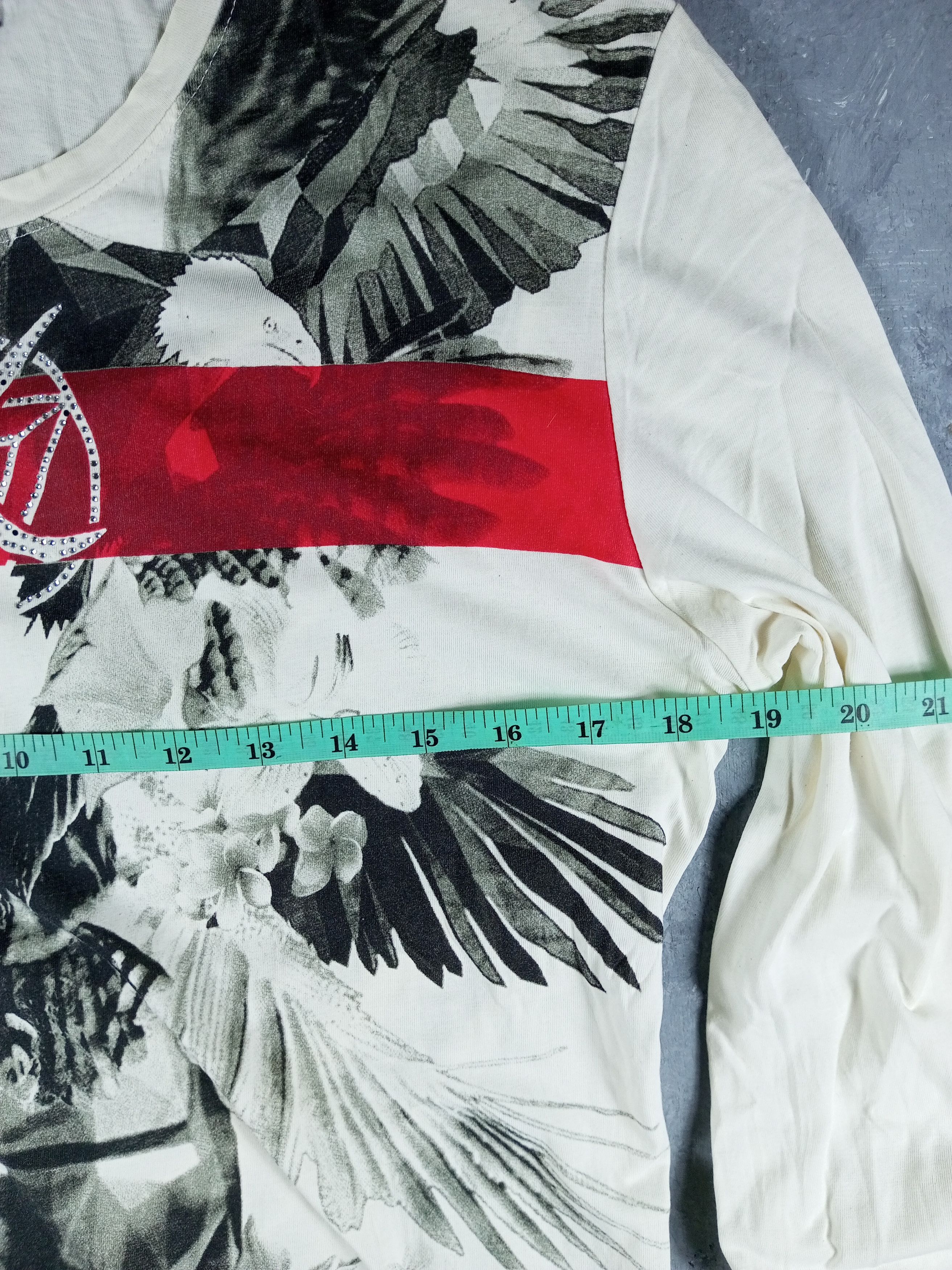 Japanese Brand 2000s Japanese archive Vkei Slim Long Sleeve Tee Size US M / EU 48-50 / 2 - 5 Thumbnail