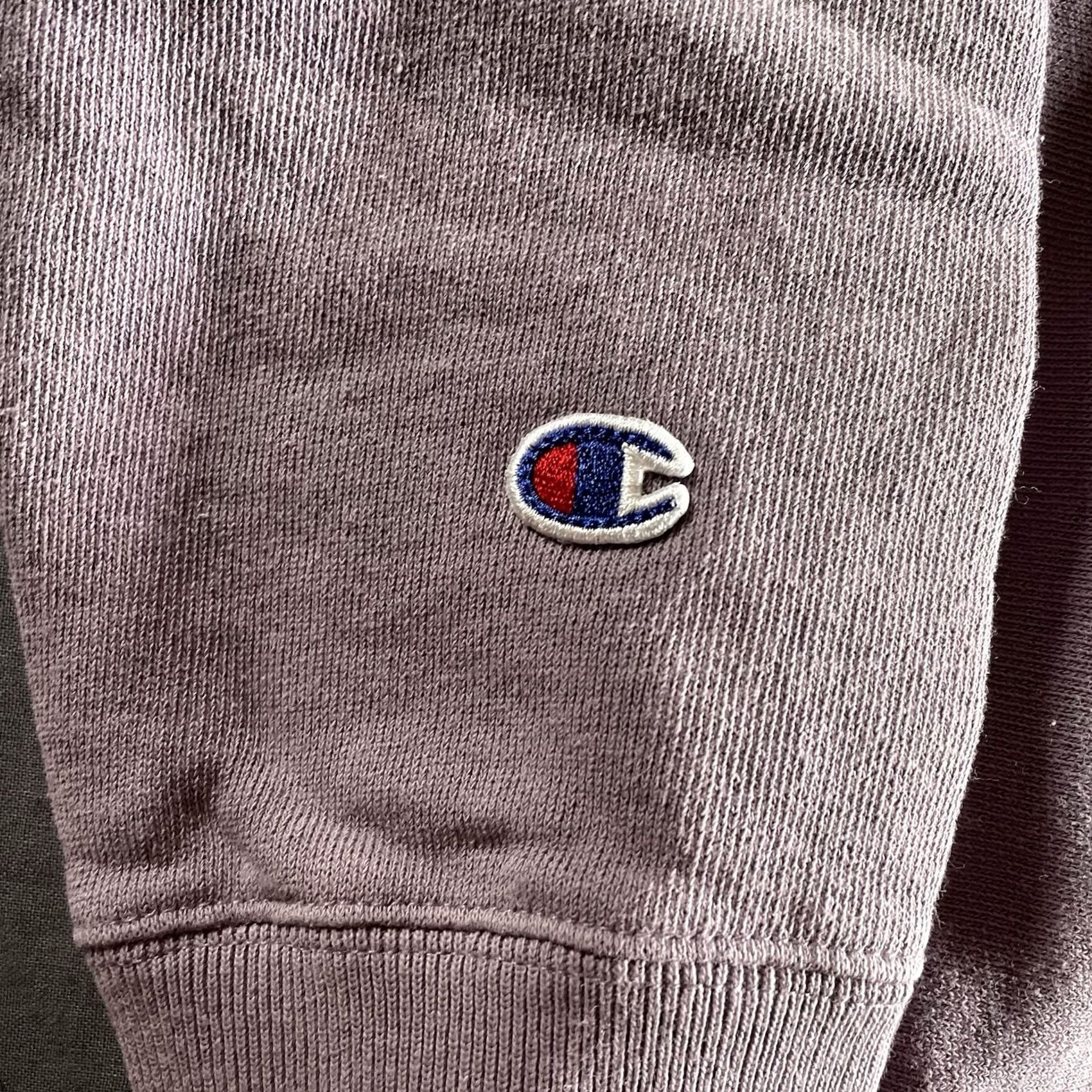 Champion Champion Reverse Weave Hoodie Mens Medium Purple Spellout Embroidered Logo Size US M / EU 48-50 / 2 - 7 Thumbnail