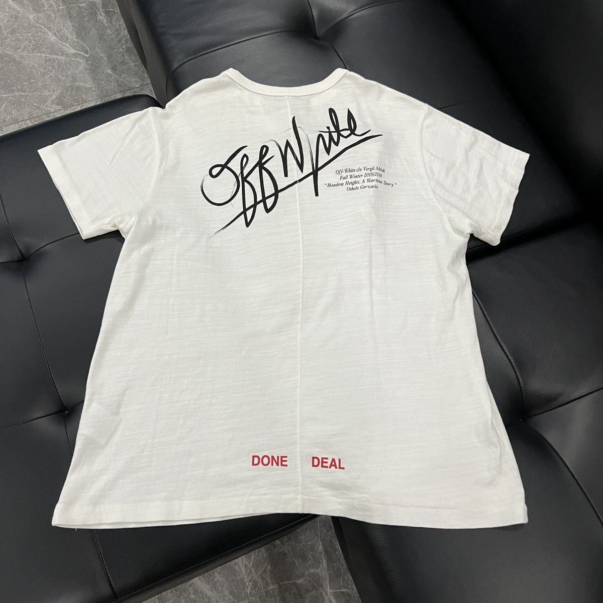 Off-White Off-White FW15 OG “Othelo Gervacio” T-Shirt Size US M / EU 48-50 / 2 - 2 Thumbnail